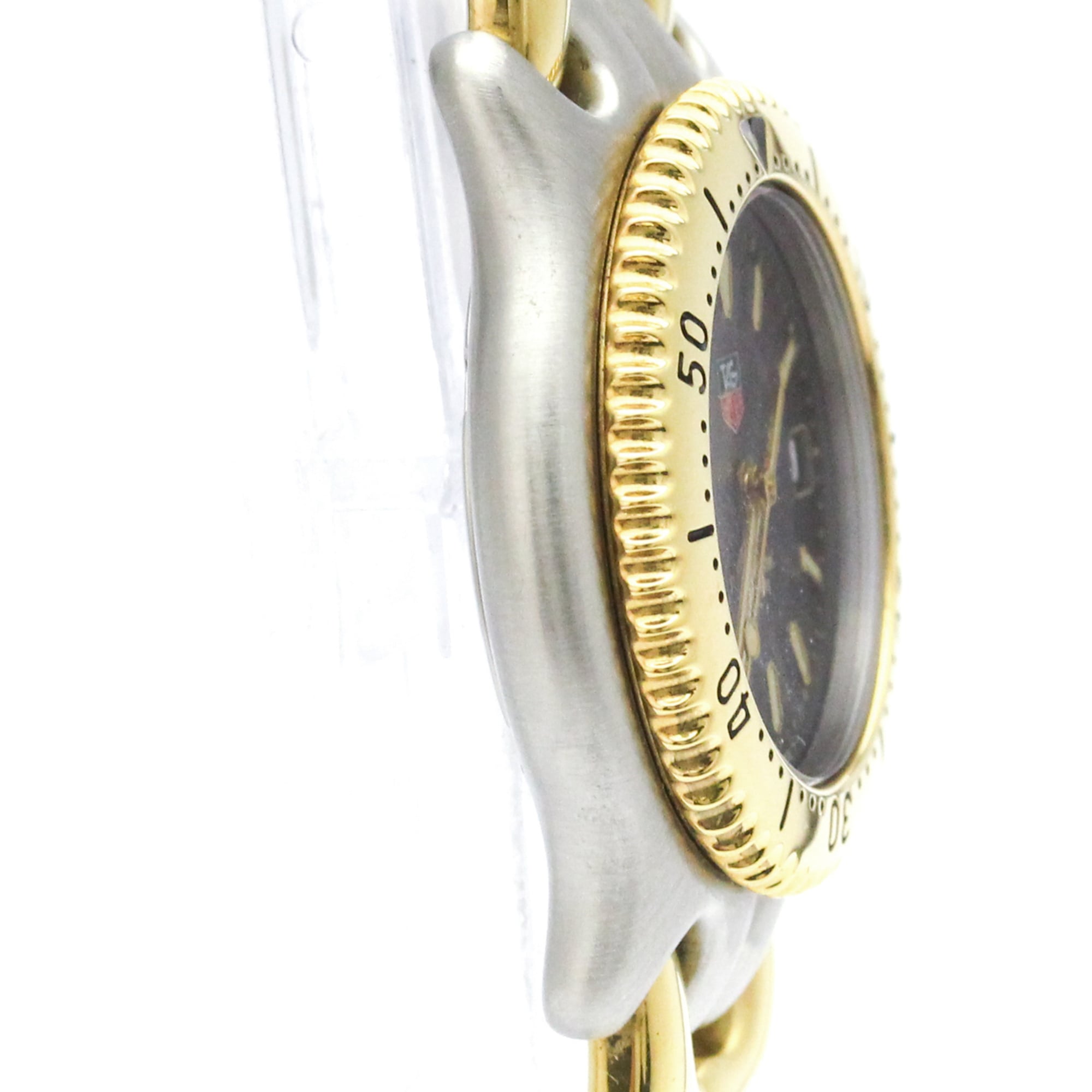 TAG HEUER Sel 200M Gold Plated Steel Ladies Watch WG1320 Polished — Very Good
