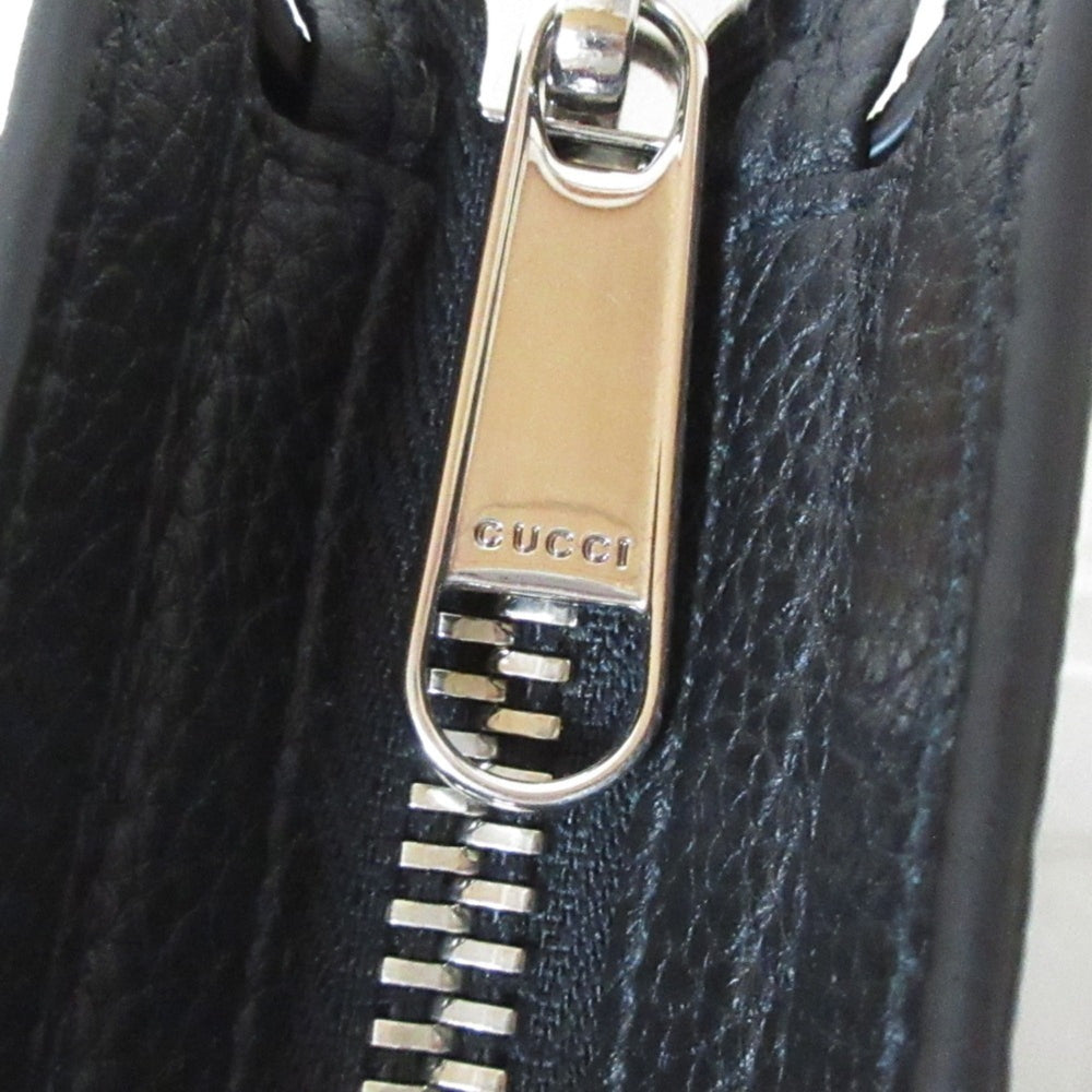 GUCCI Jumbo GG Mini Bag Shoulder 795240 Black Women's — Like New