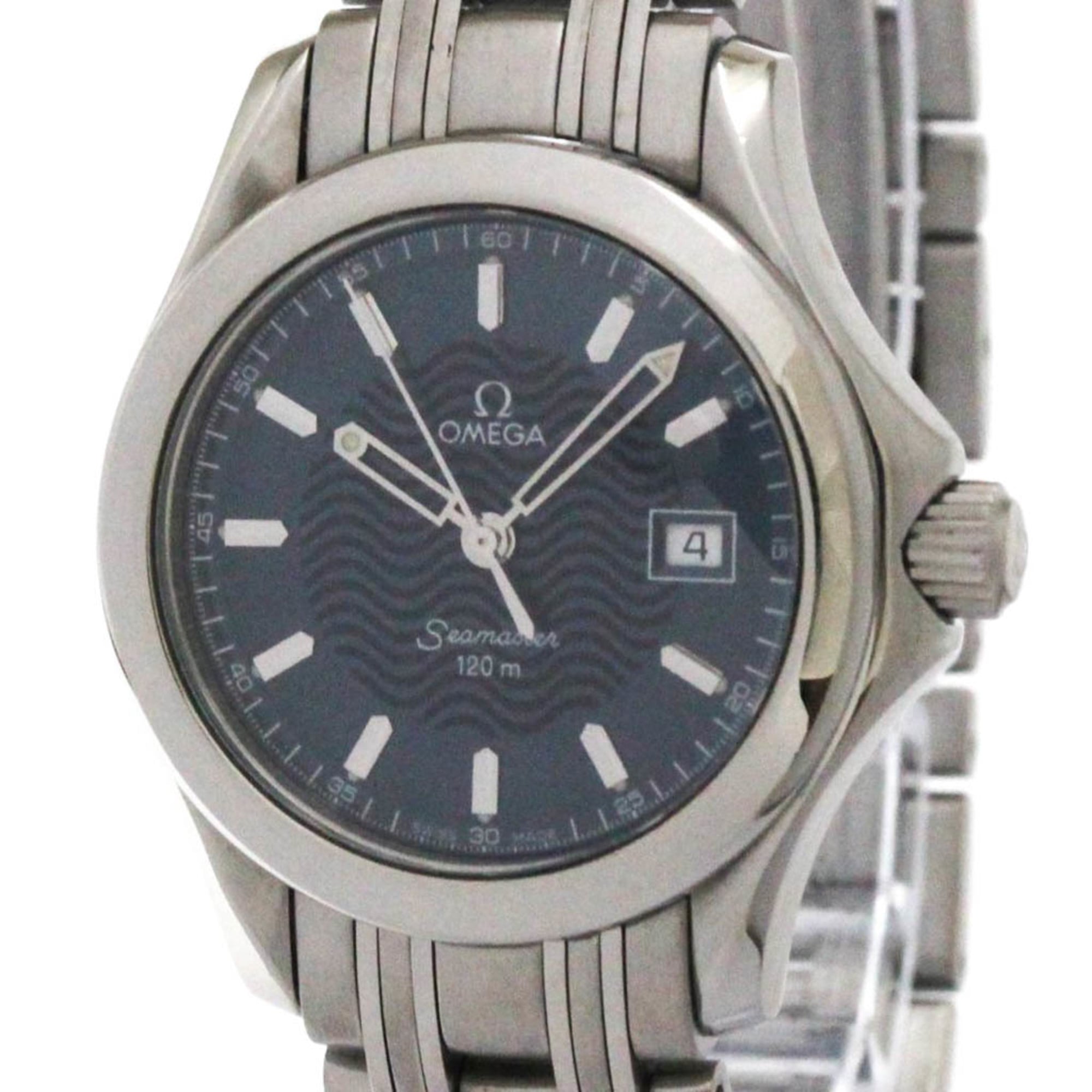 OMEGA Seamaster 120M Steel Quartz Ladies Watch 2581.81Polished — Very Good
