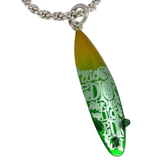 Christian Dior Dior x Stussy Men's Surfboard Pendant Necklace — New - Store Return