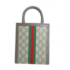 GUCCI Shoulder Bag GG Supreme Ophidia Canvas 772317 Beige — Like New