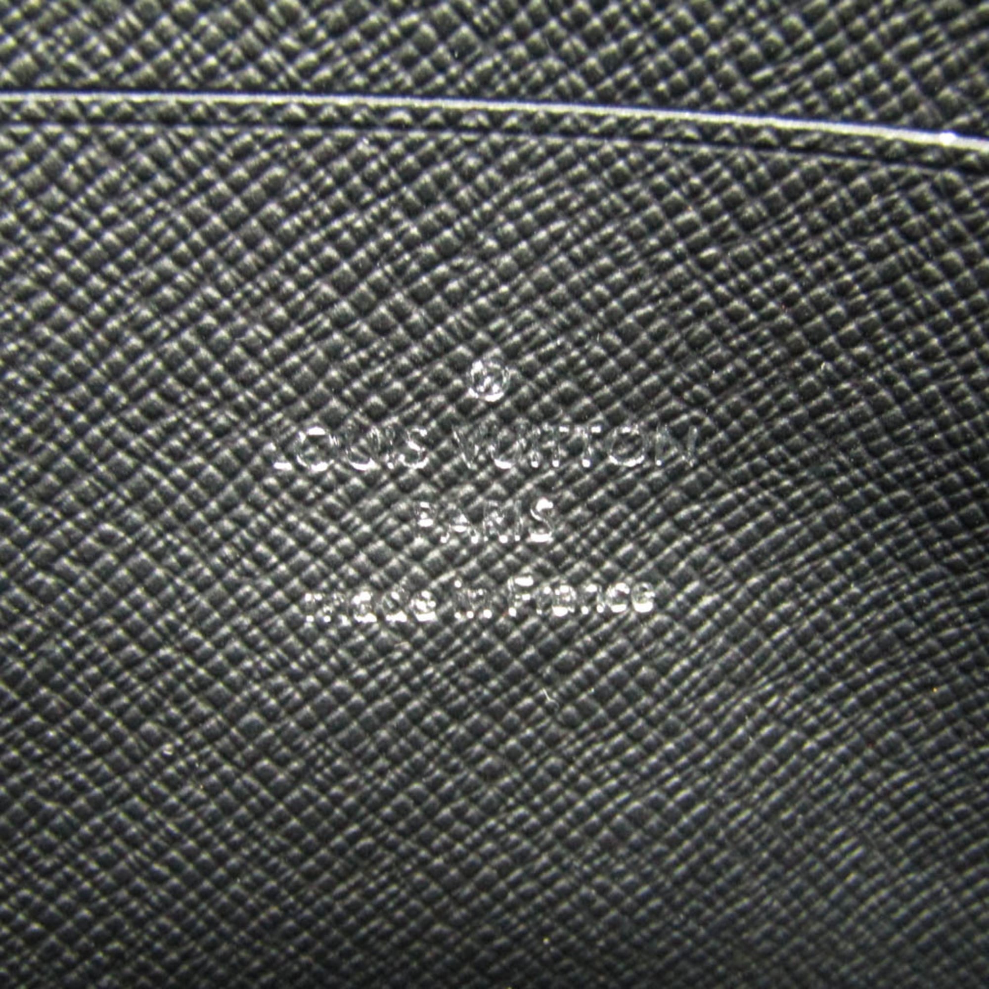 Louis Vuitton Monogram Eclipse Pochette Discovery PM M44323 Men's Clutch Bag,Pouch Black — Like New