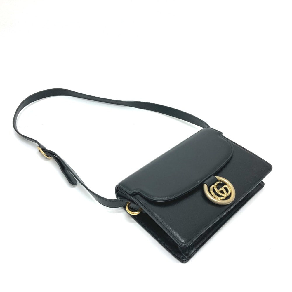 Gucci 589474 GG Marmont bag shawl Crossbody Shoulder Bag Black — Like New