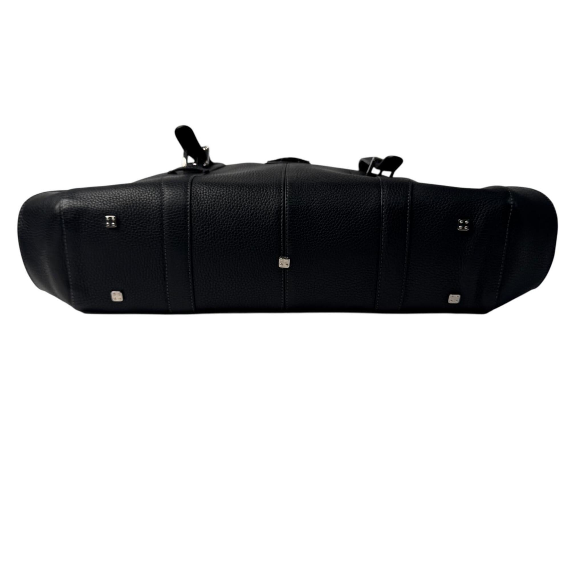 Loewe Senda Large Leather Handbag, Black, Women's — Like New
