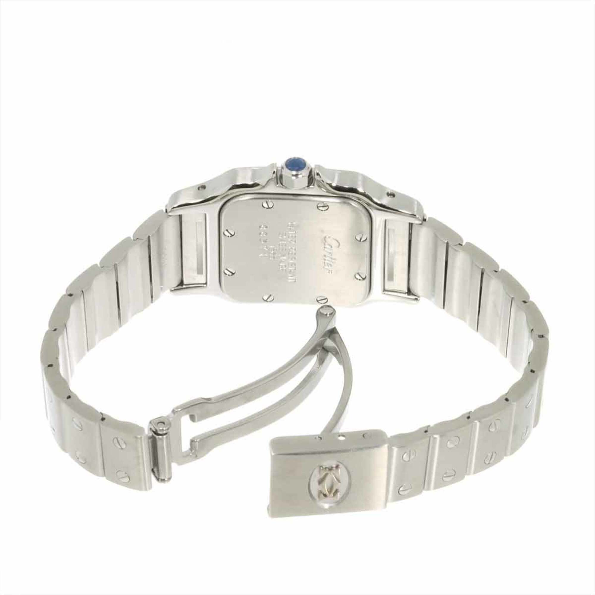 Cartier Santos Galbee SM W20024D6 Women's Watch, Ivory, Quartz Watch — Like New