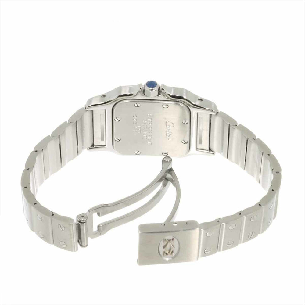 Cartier Santos Galbee SM W20024D6 Women's Watch, Ivory, Quartz Watch — Like New