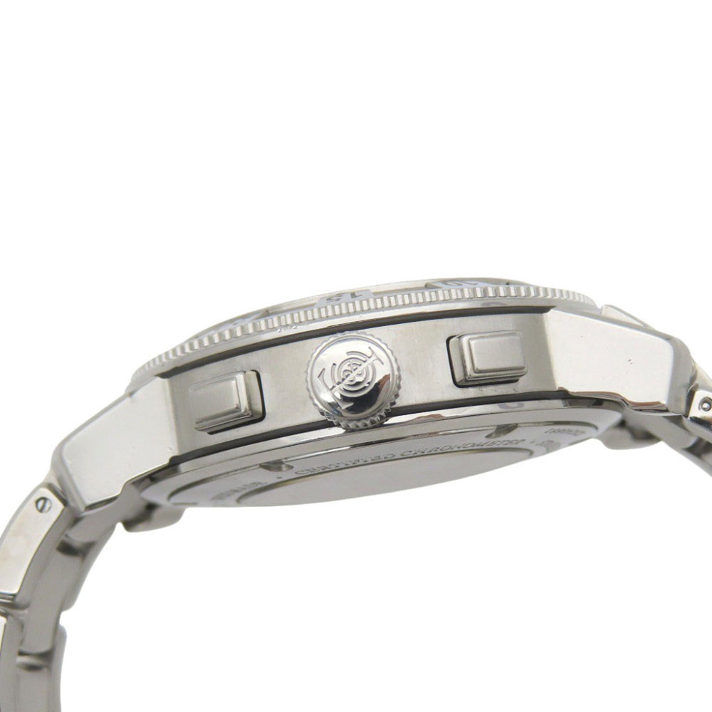 Tiffany & Co. T-57 Chronograph Watch with See-Through Back, Automatic, Stainless Steel, Gray, 0201, TIFFANY Co., Men's — Good