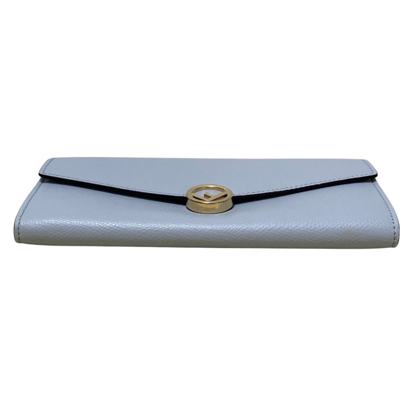FENDI F is Fendi Continental Wallet, Light Gray, Women's