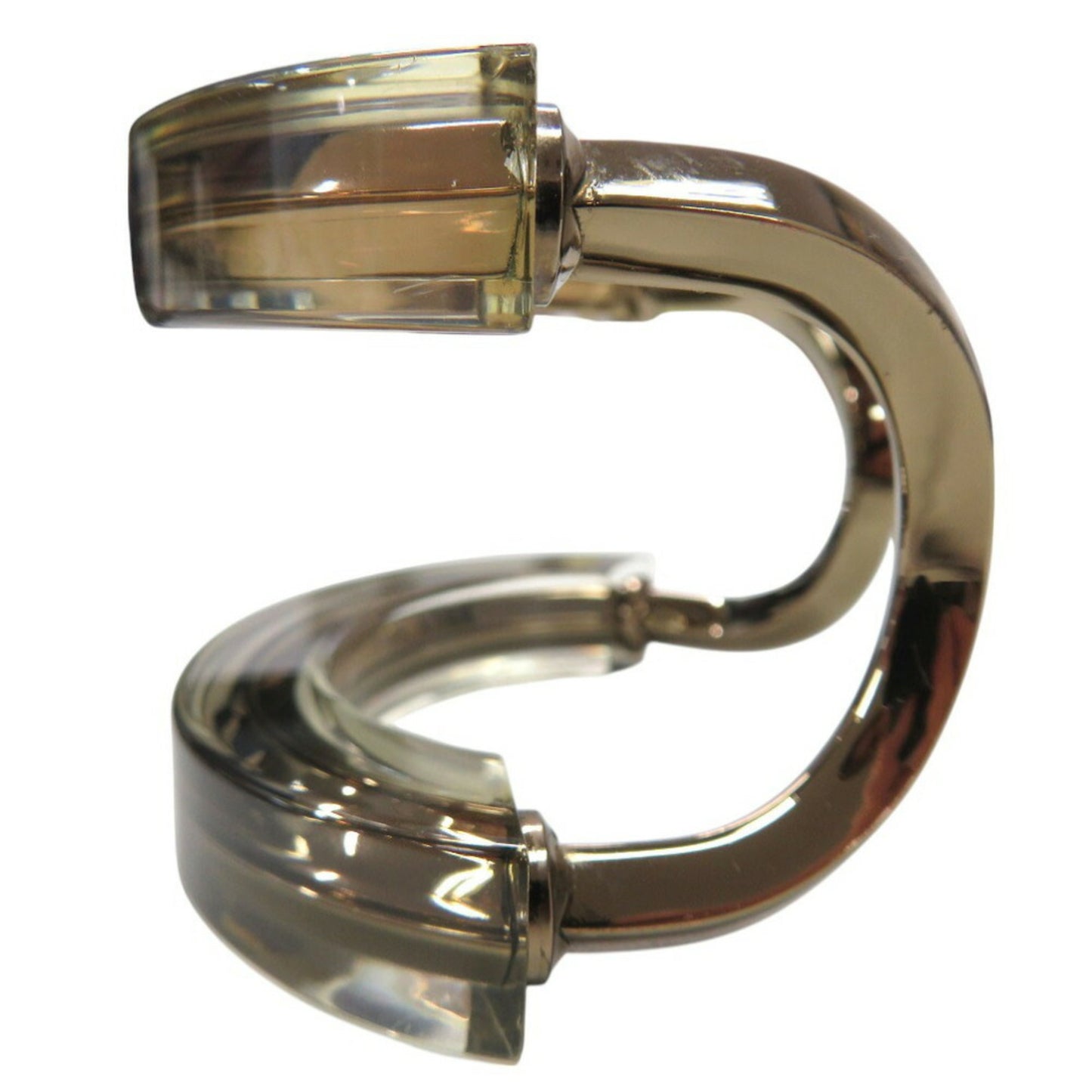 Gucci Clear Bangle Plastic Champagne Gold 0191GUCCI