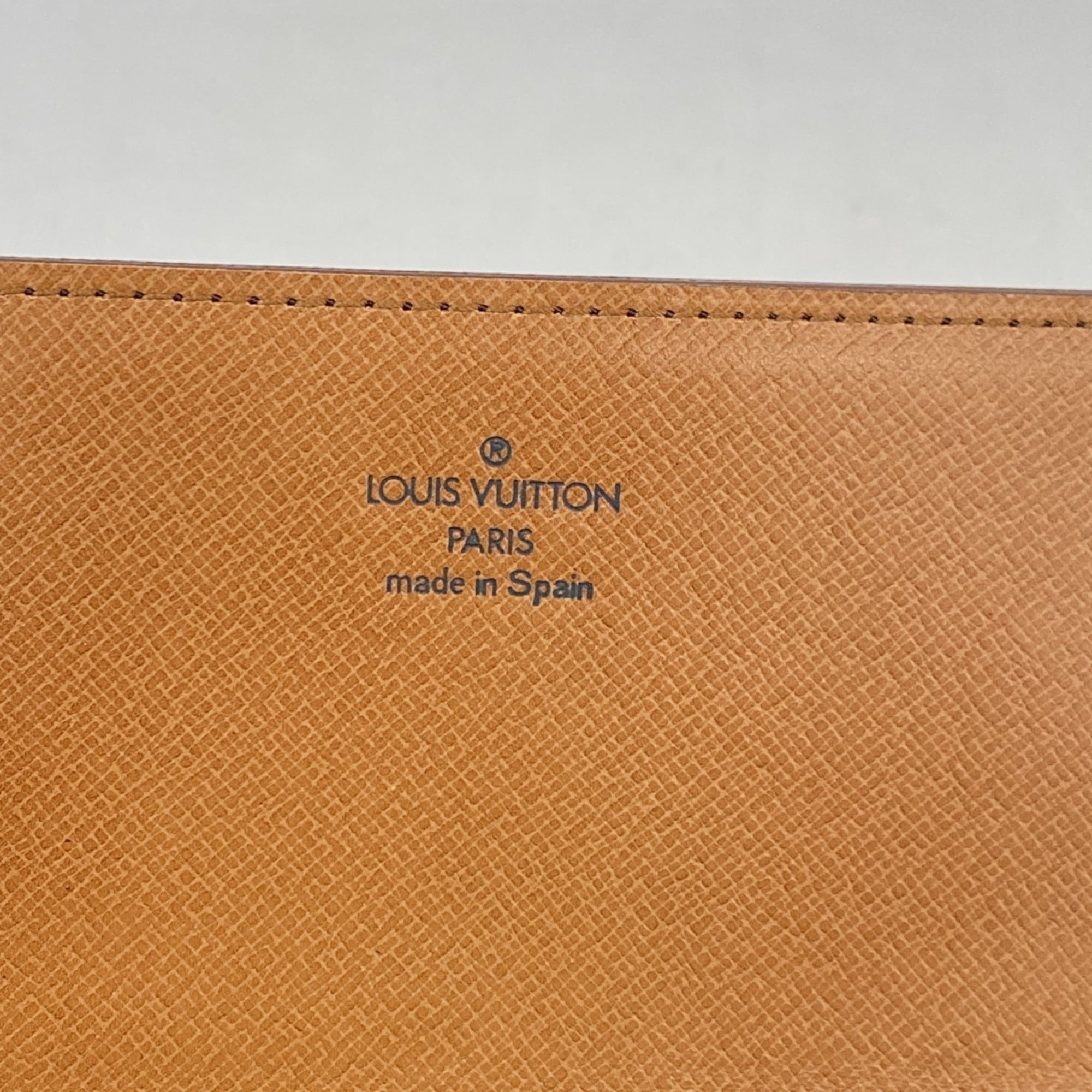 Louis Vuitton Monogram Long Wallet, Porte Yen 3 Carte Credit, M61818, Brown, Women's