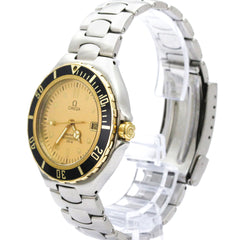 OMEGA Seamaster Professional 18K Gold Steel Watch 396.1042 Polished — Very Good