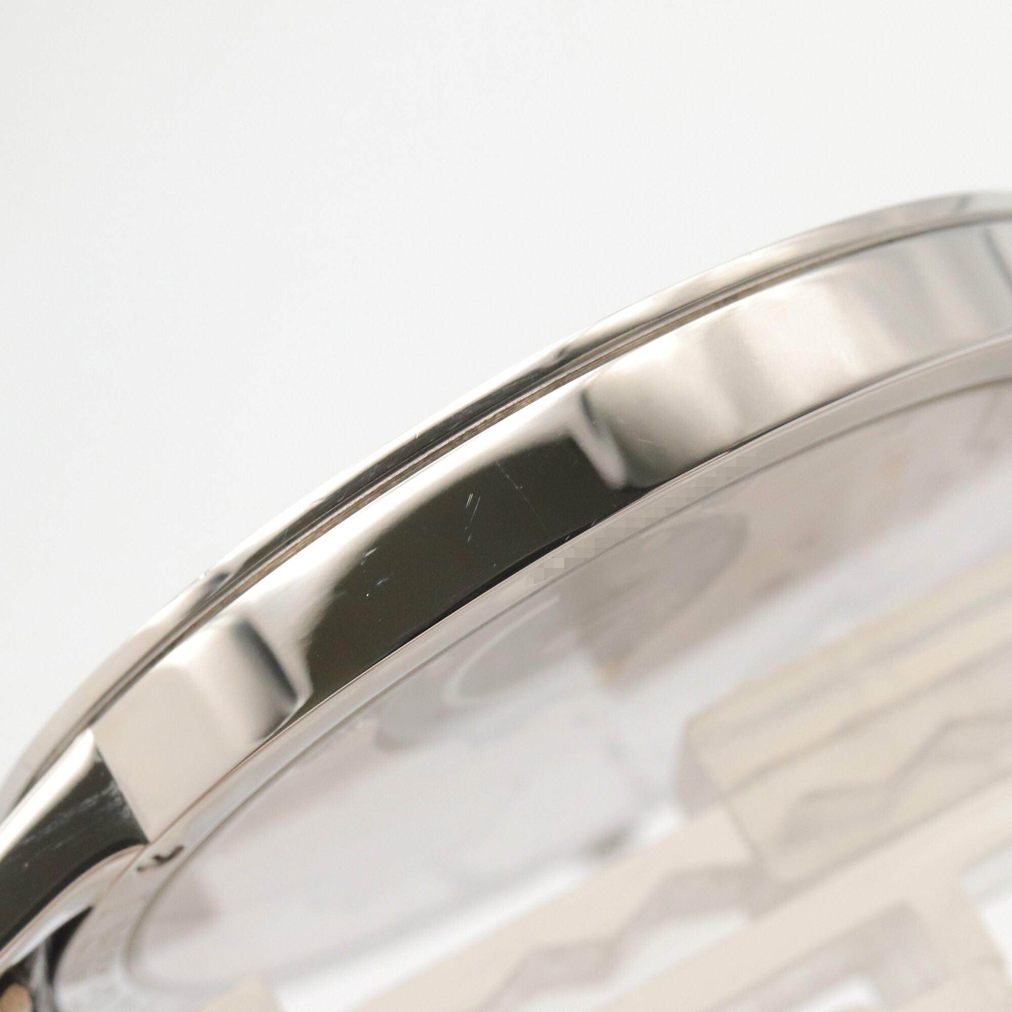 Bulgari BVLGARI Roma Finissimo Watch Stainless Steel Leather Men's Black BB41SXTRO — Very Good