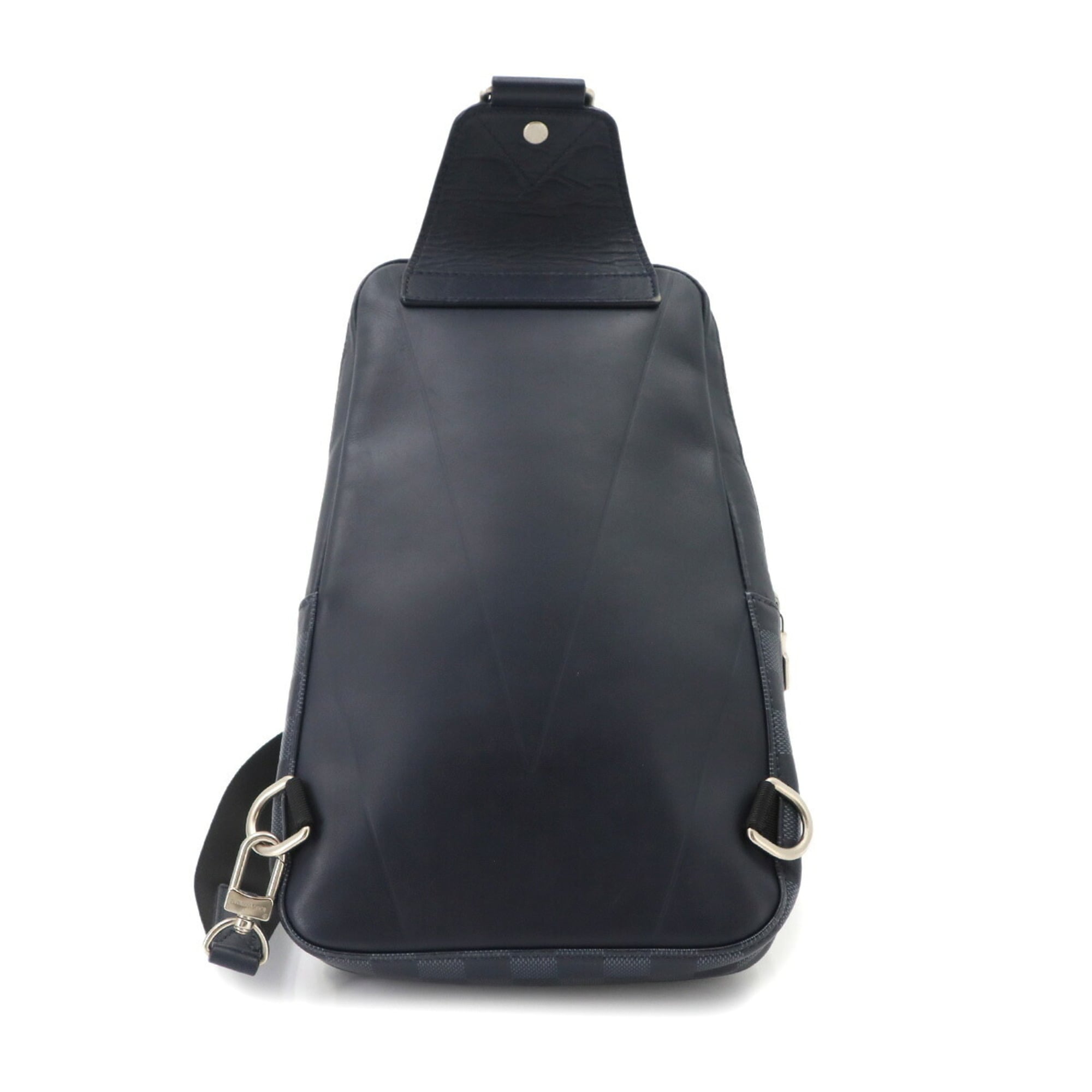 Louis Vuitton Damier Infini Avenue Sling Handbag, Navy, N40303 — Like New