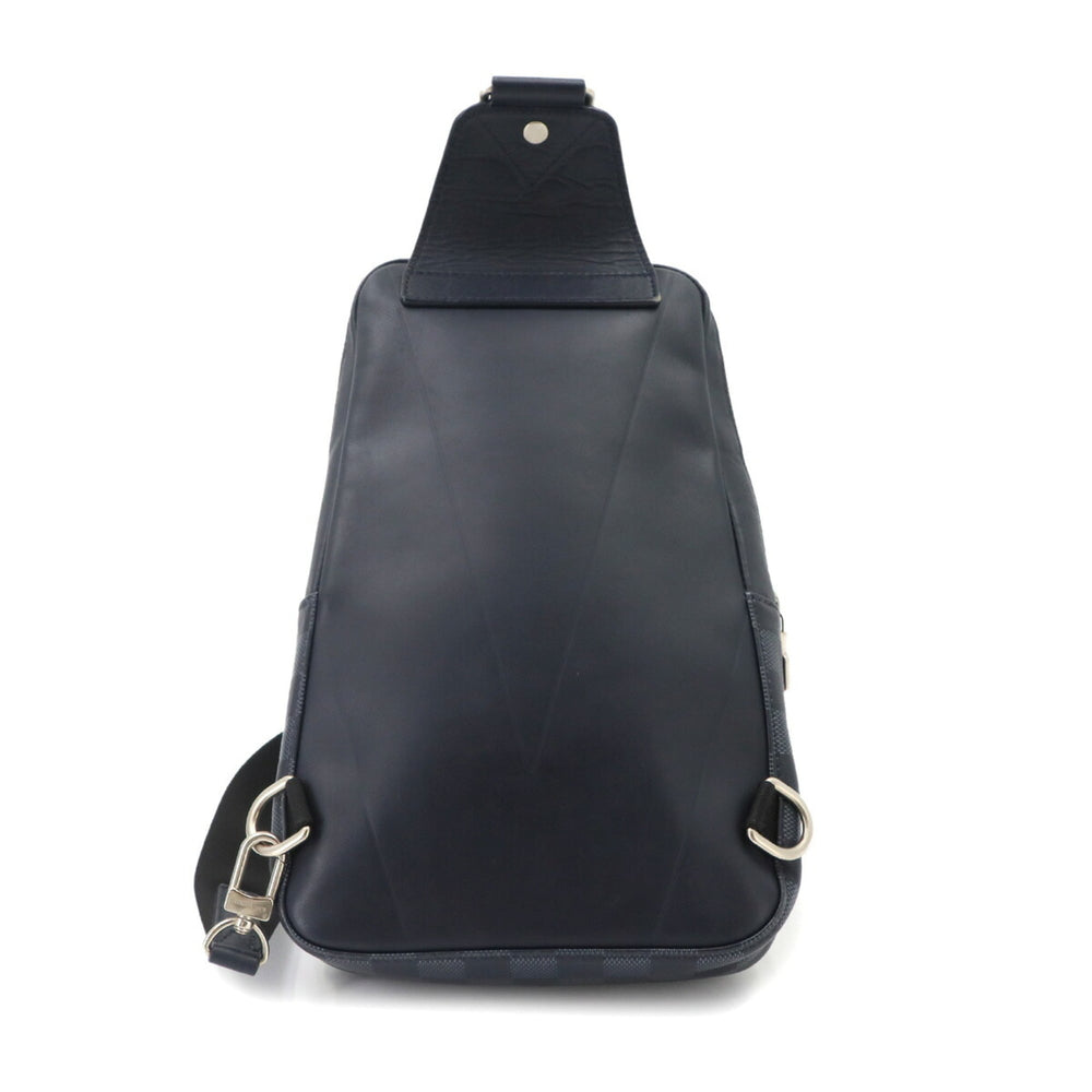 Louis Vuitton Damier Infini Avenue Sling Handbag, Navy, N40303 — Like New
