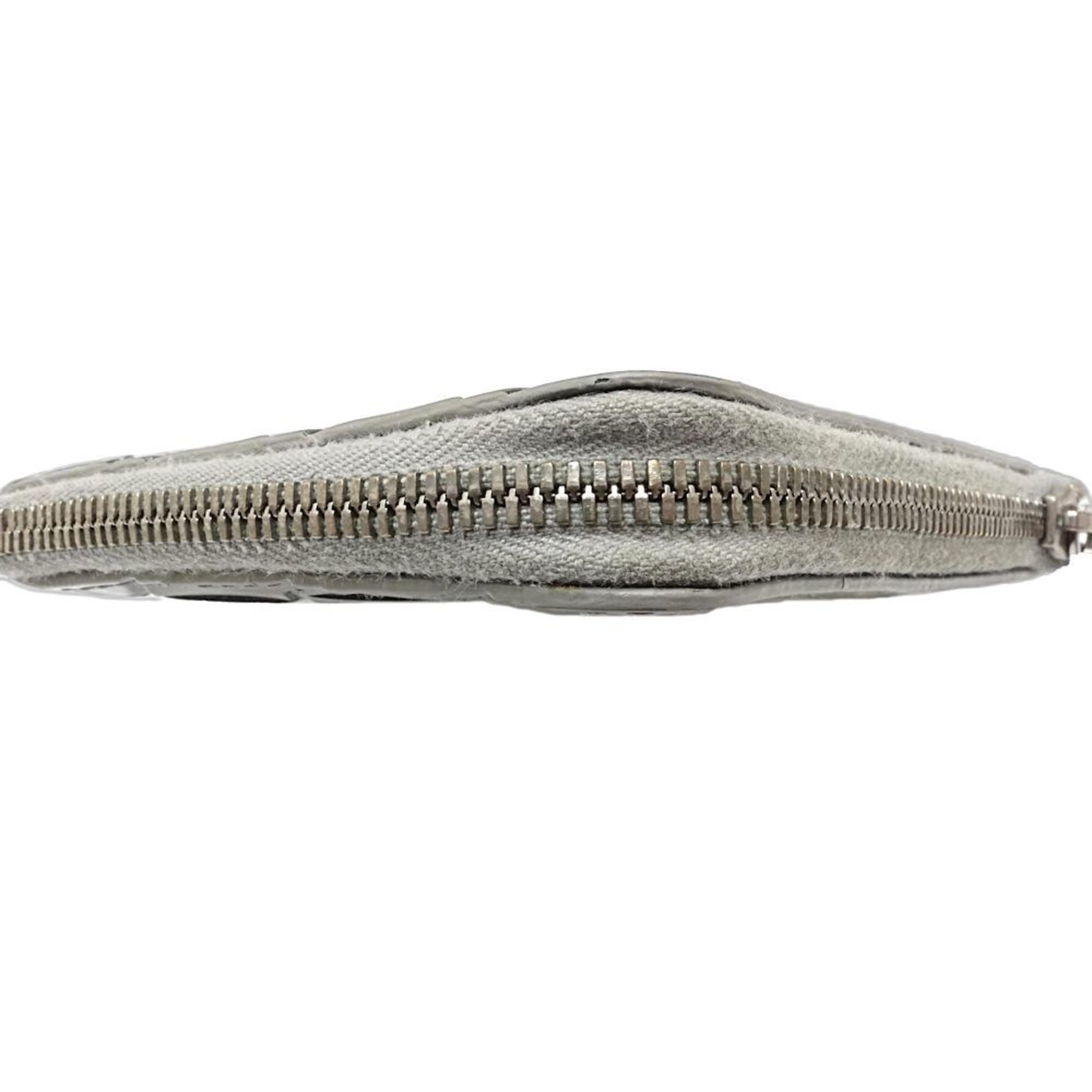 BOTTEGA VENETA Wallet/Coin Case 593216 Stamp Square Zip Around Wallet Intrecciato Women's 181911