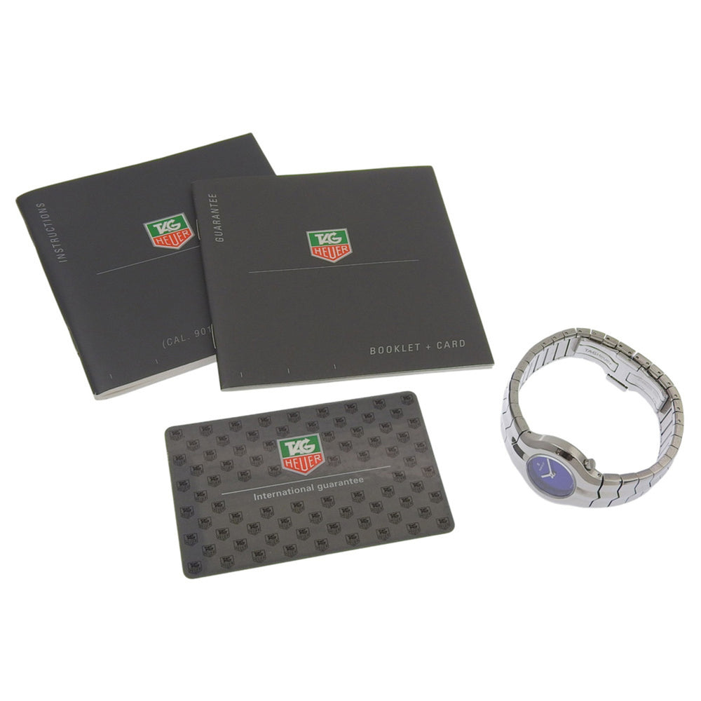 TAG Heuer Alter Ego WP1411 Stainless Steel Quartz Analog Watch with Blue Dial - Women's — Good