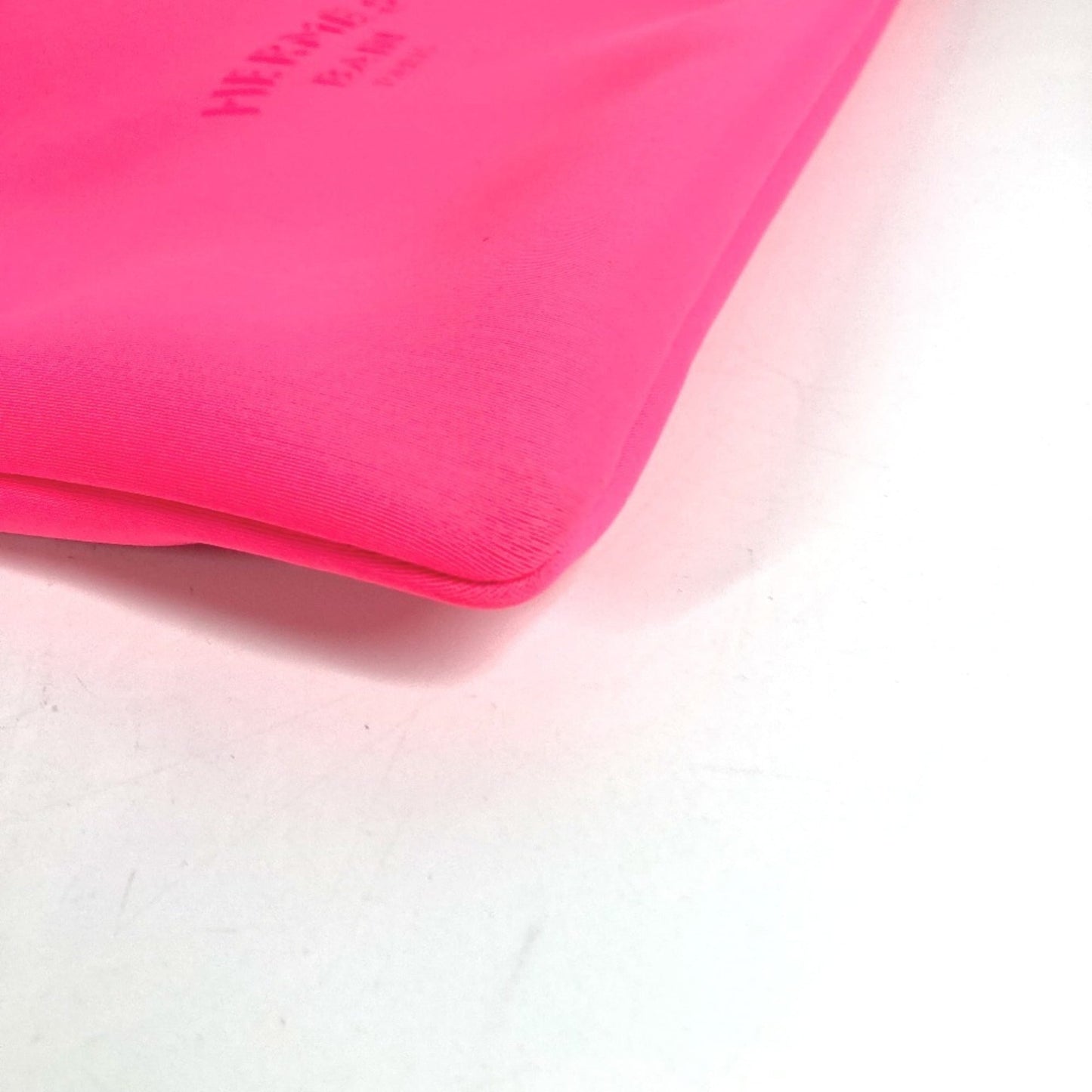 HERMES True Toilet Neoban GM clutch bag, makeup pouch, multi-purpose polyamide and elastane, men's women's, pink