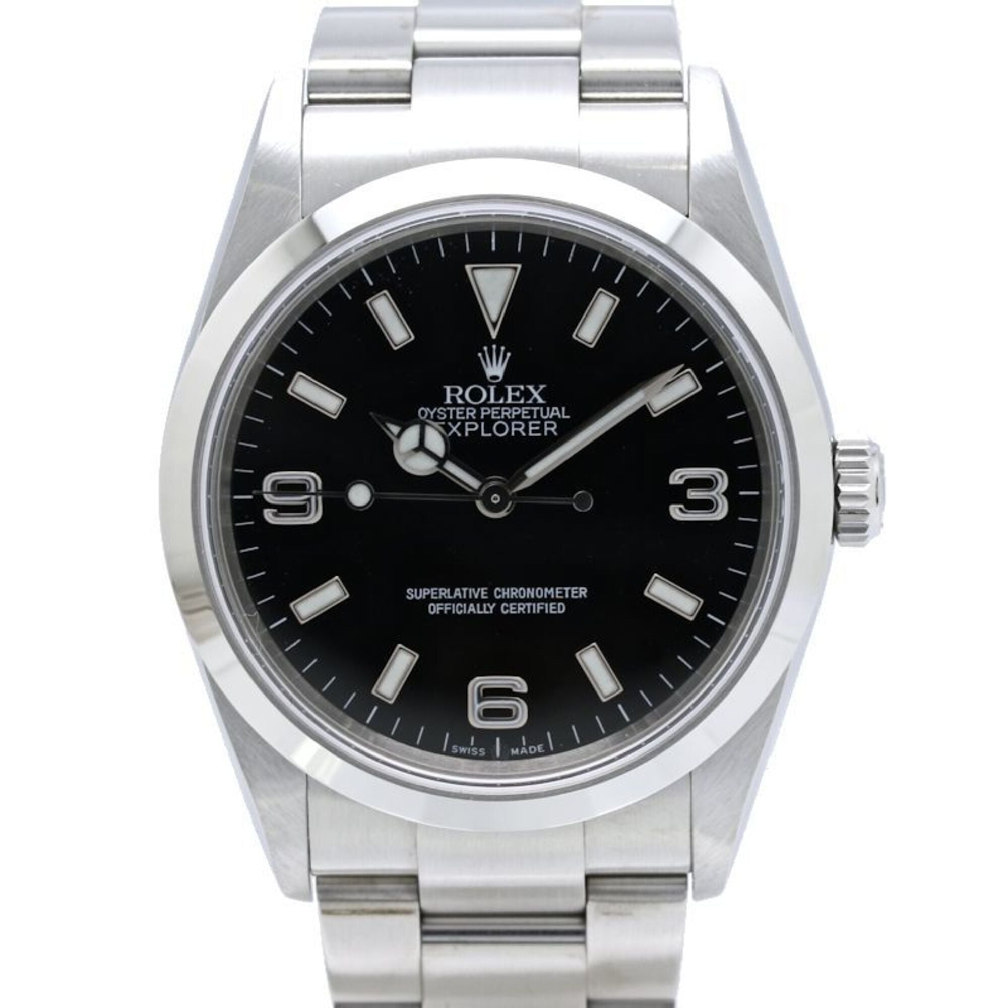 ROLEX Explorer 1 114270 Men's Watch, Stainless Steel, 40459 — Like New