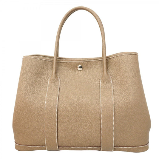 Hermes Hermès Garden PM Negonda Etoupe Tote Bag, B Stamp, Women's