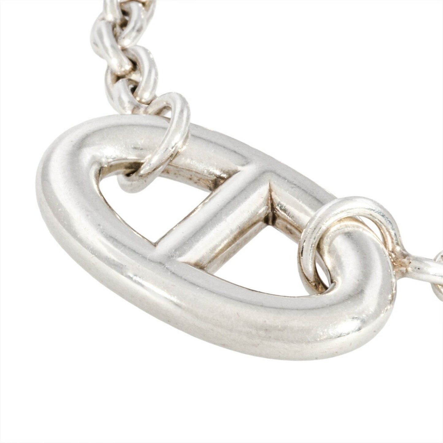 Hermes Hermès Chaine d'Ancre Farandole LG Bracelet, SV925, 25.9g, 17cm