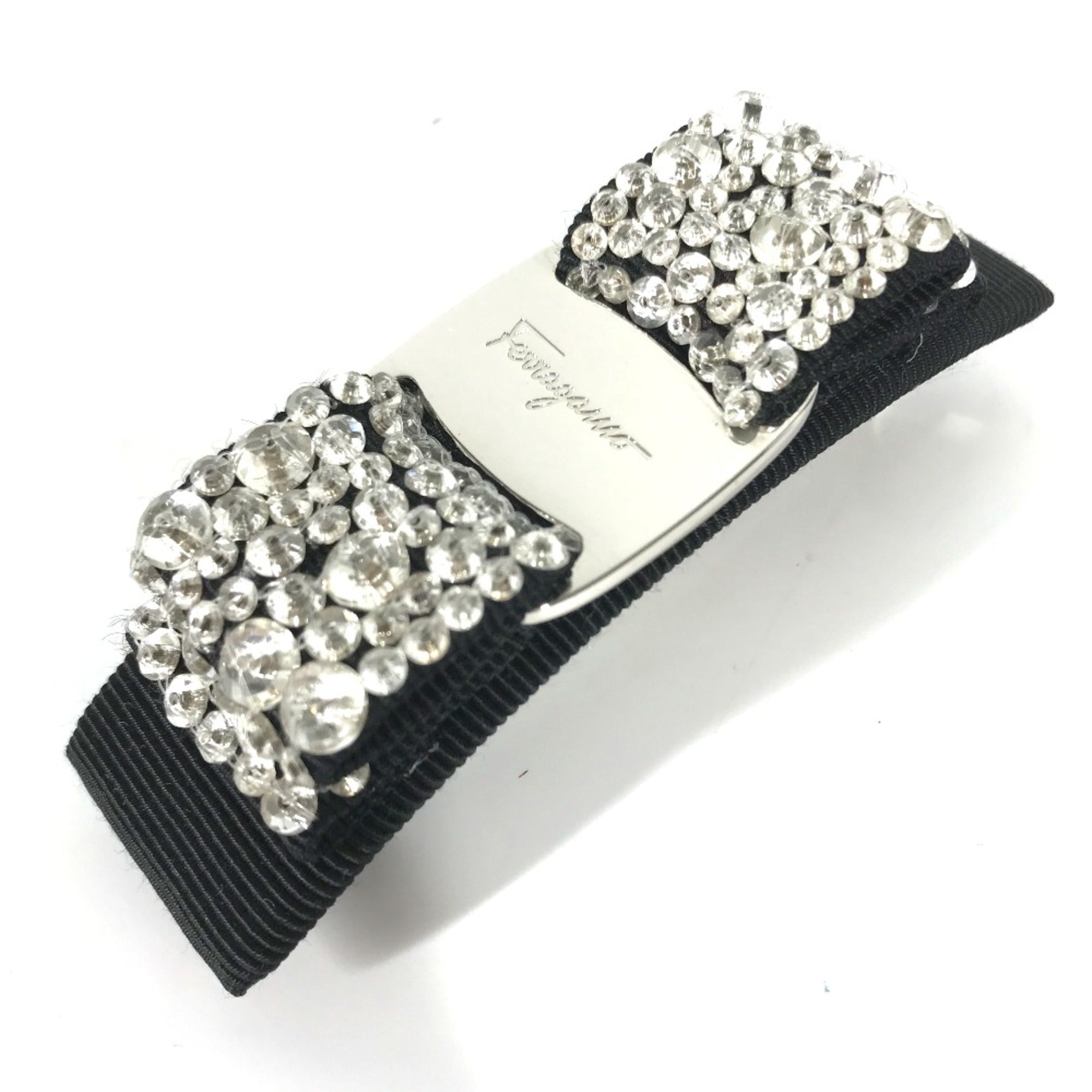 Salvatore Ferragamo logo Hair ornaments Hair accessories Hair accessories Valletta Black — Like New