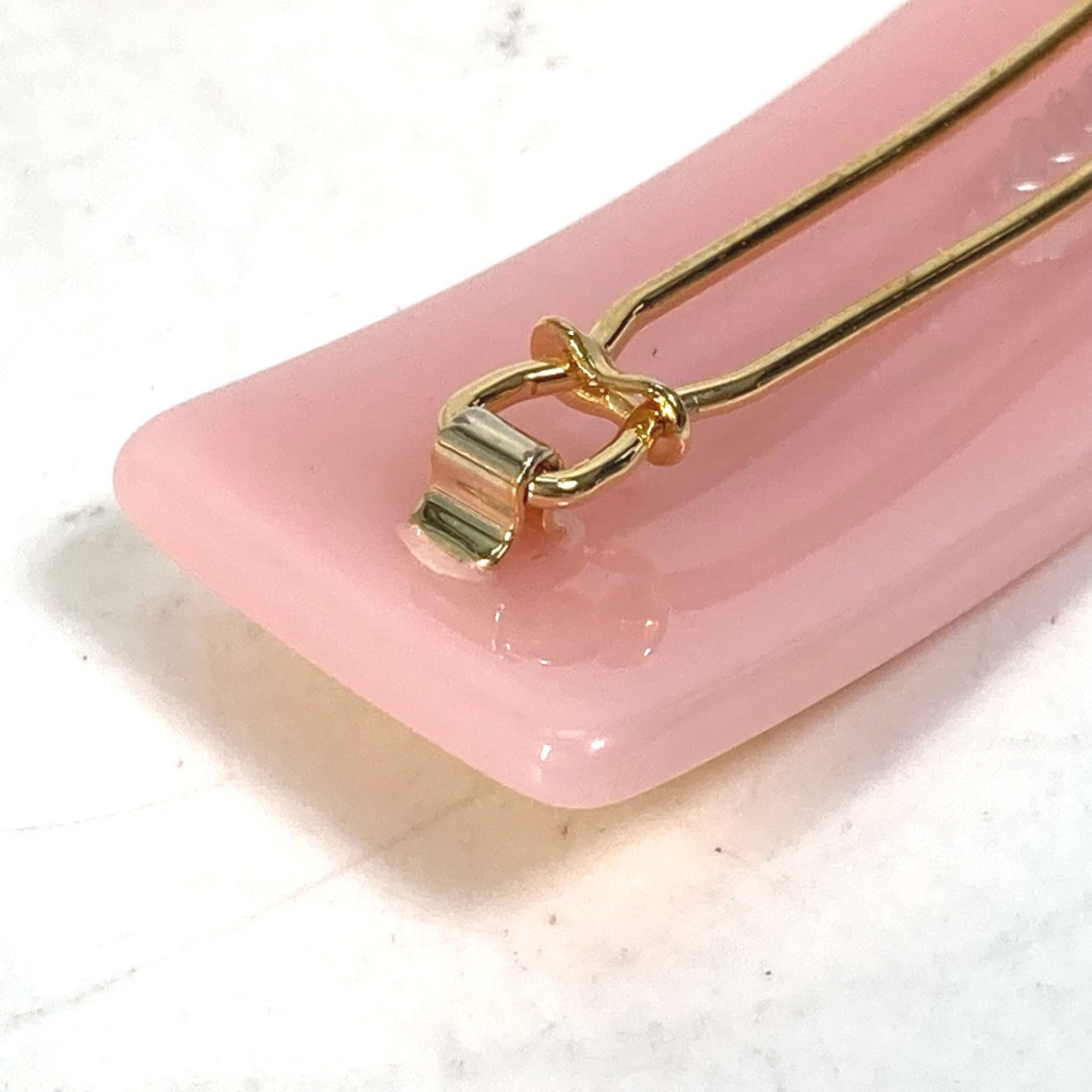 Fendi JFP402 hairpin hair accessory Valletta pink — Like New