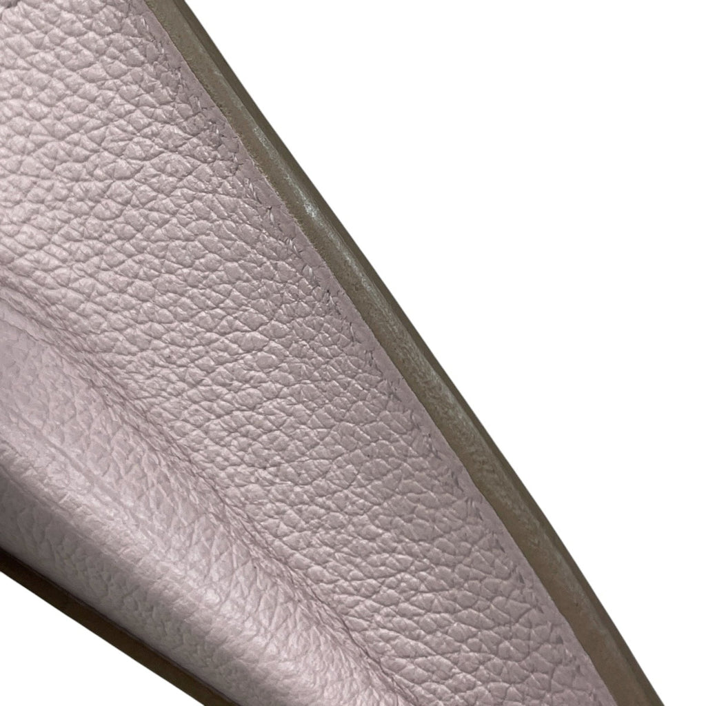 Hermes Hermès Dogon GM Bifold Long Wallet in Evercolor Mauve Pale, Women's