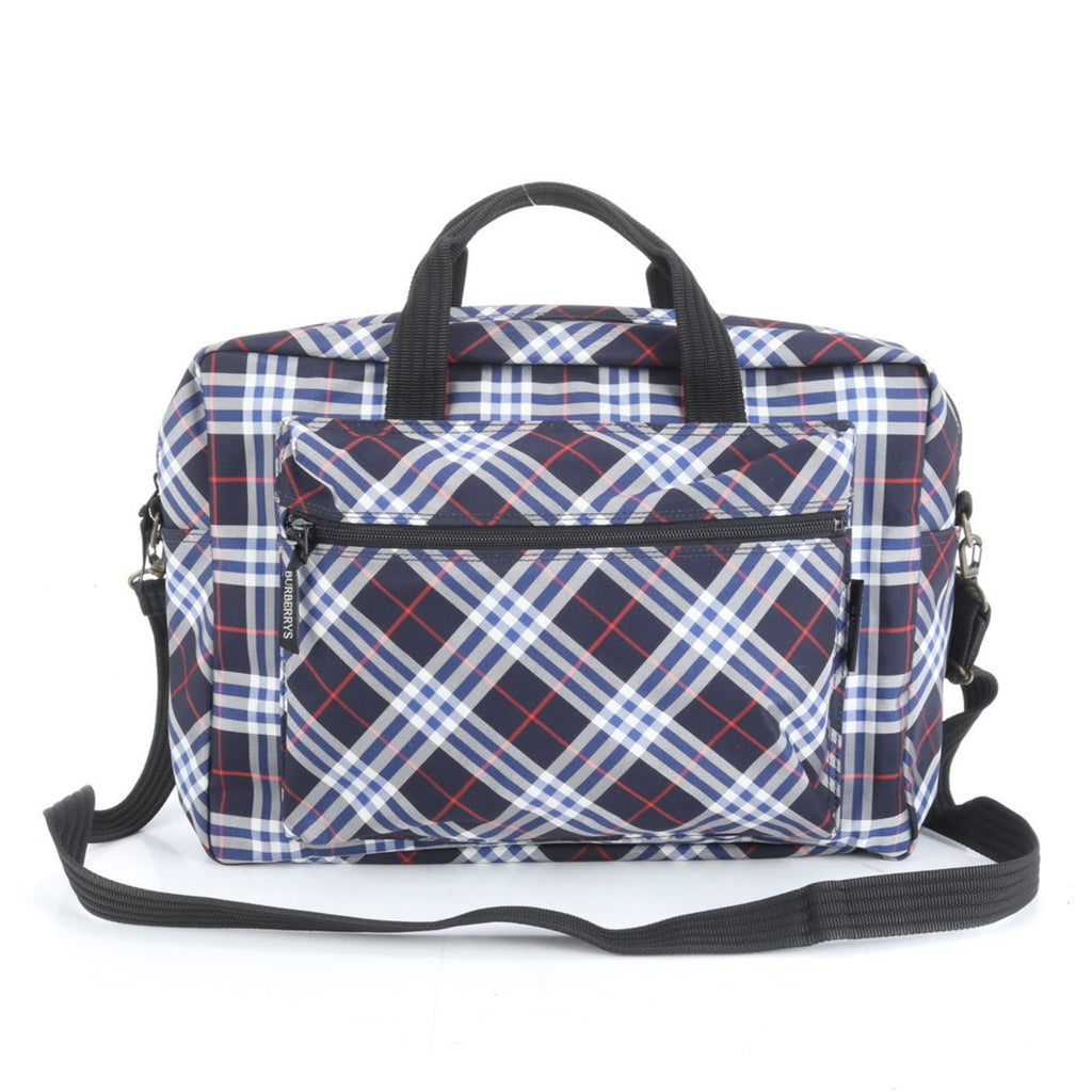 Burberry Check Shoulder Bag, 3-Way Backpack, Messenger Tote Bag for Men