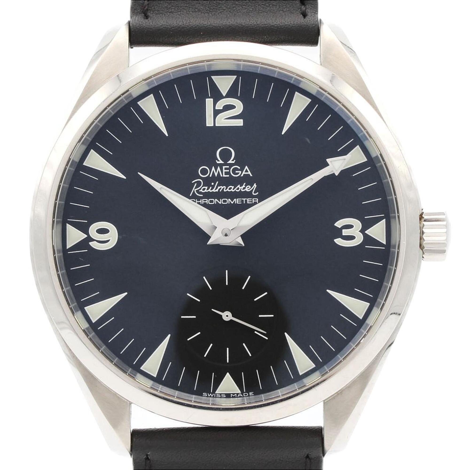Omega Railmaster 2806.52.37 Stainless Steel Watch, Manual Winding — Good