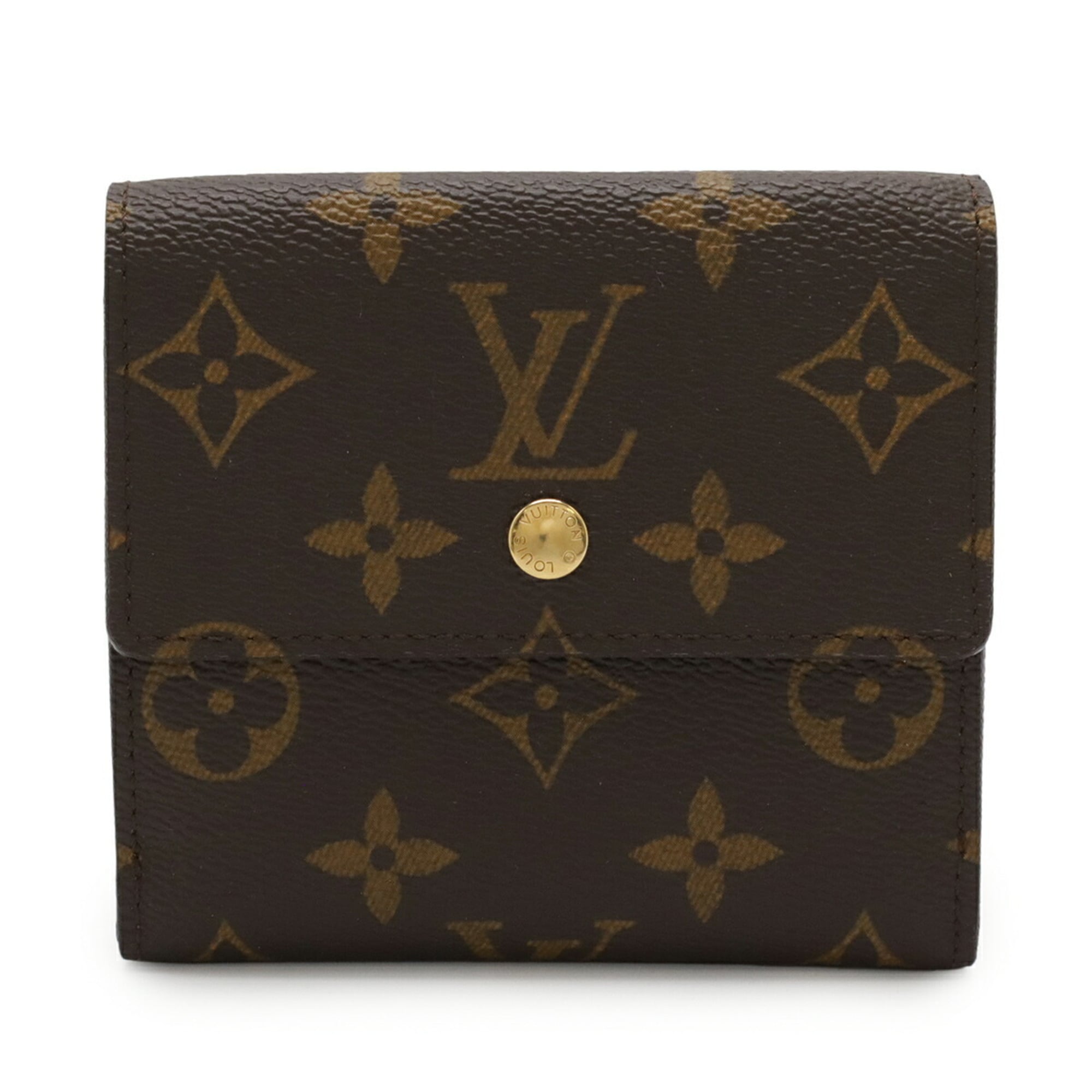 LOUIS VUITTON Monogram Portefeuille Elise Bifold Wallet (Double) M61654