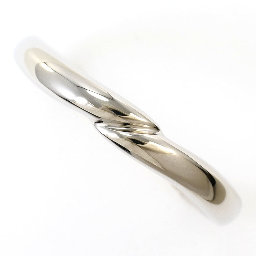 Celine PT1000 Platinum Ring, 1 Diamond (0.02ct), Ruby, Total Weight 5.4g, Like New Condition — Like New