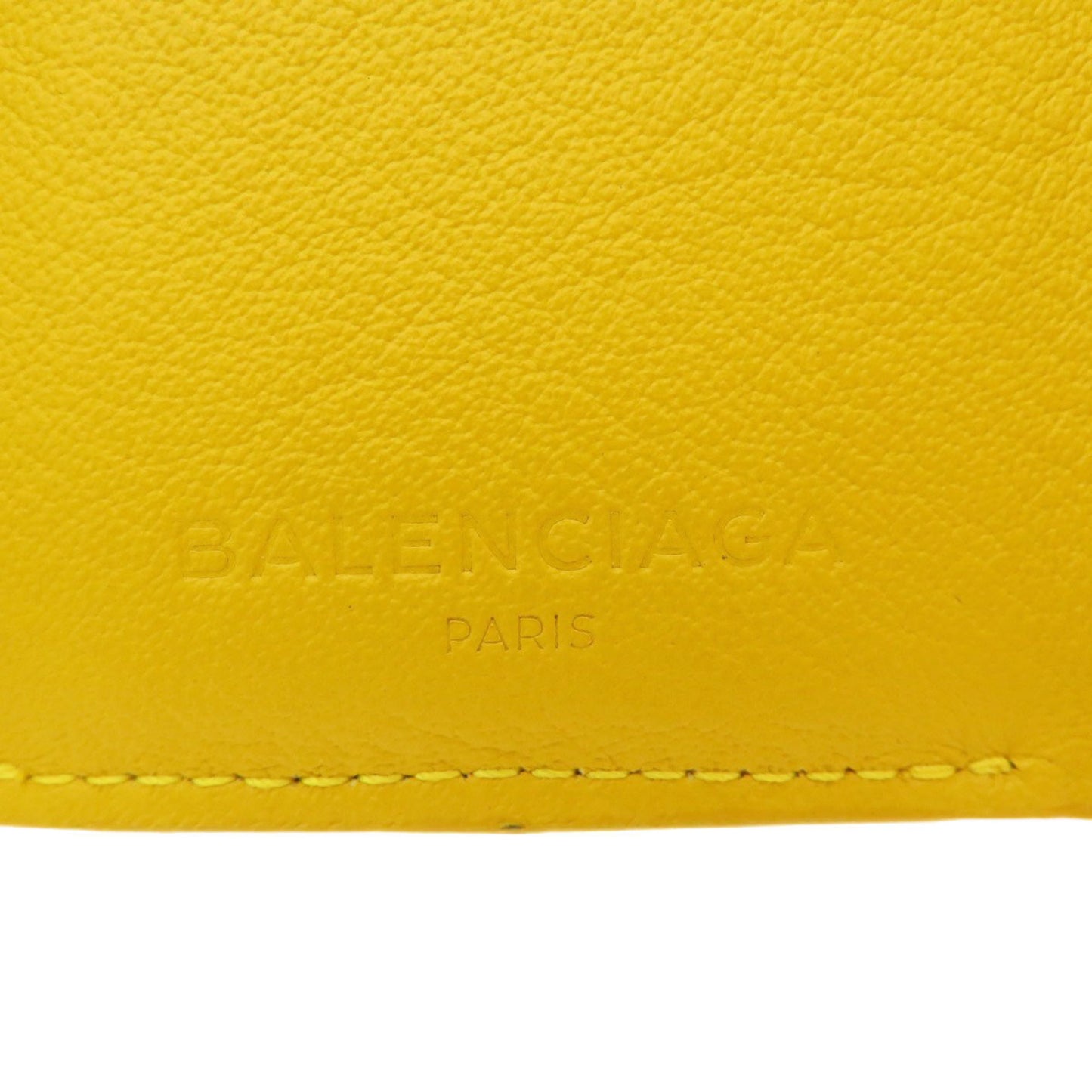 Balenciaga 391446 Compact Wallet Paper Bi-fold Calfskin Women's BALENCIAGA