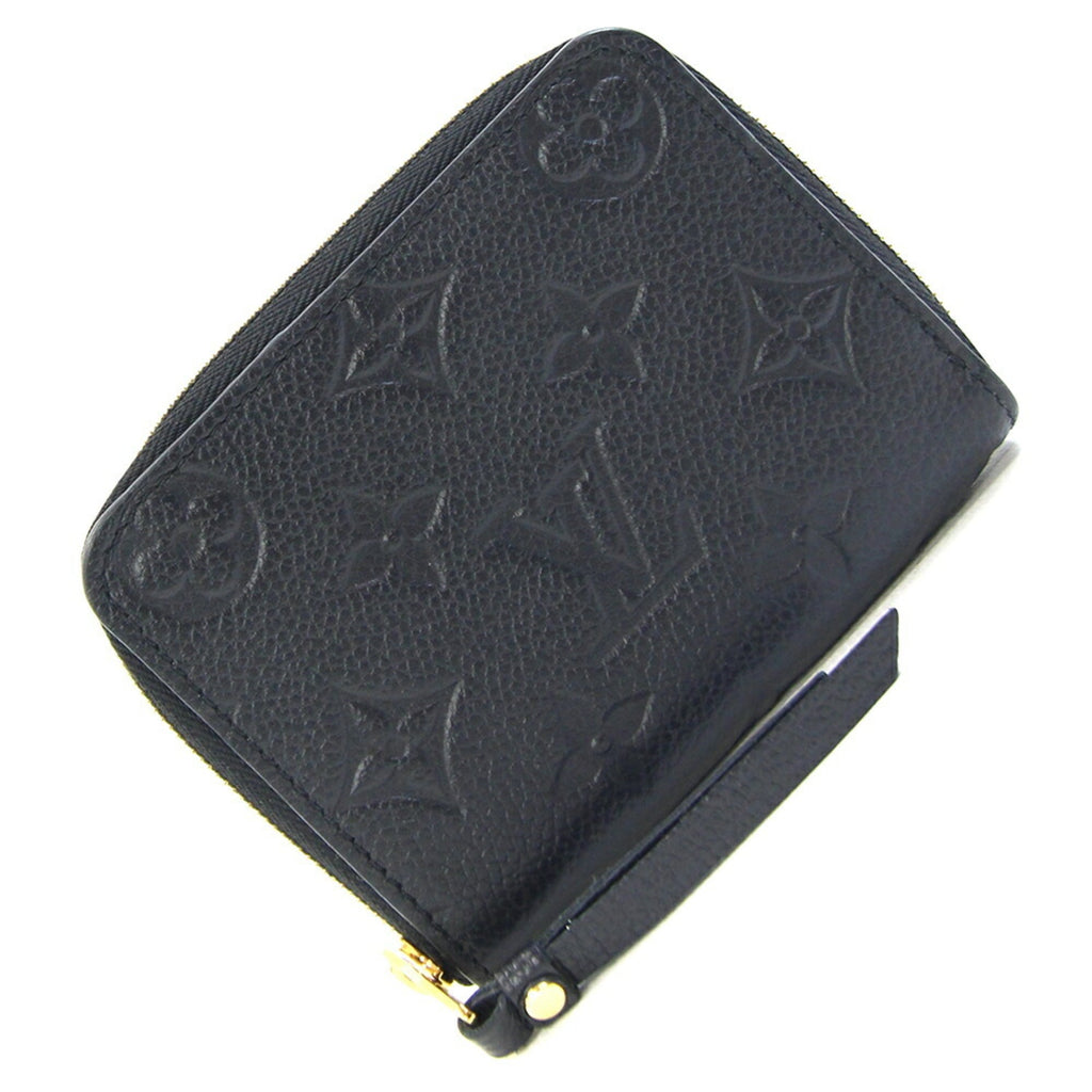 Louis Vuitton Monogram Empreinte Zippy Coin Purse in Noir, compact wallet, mini wallet for women.