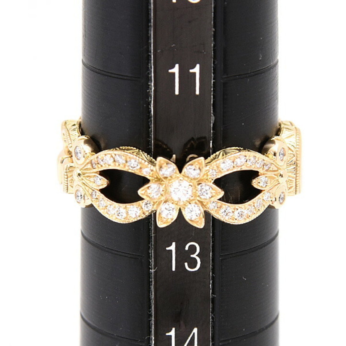 Gucci Flora Diamond Ring for Women in Yellow Gold 750YG