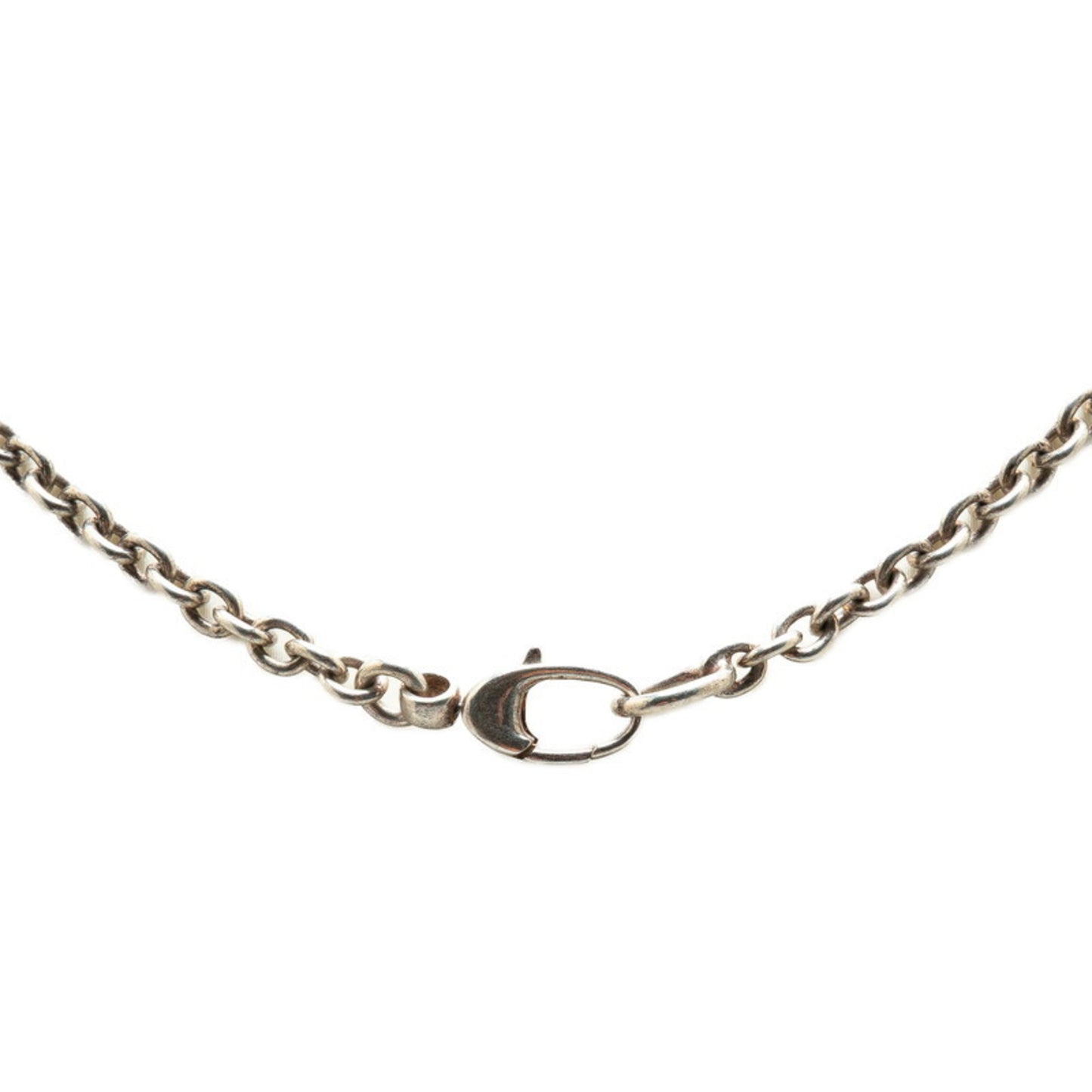 Gucci Interlocking G Chain Pendant Necklace 190484 SV925 Silver Women's GUCCI