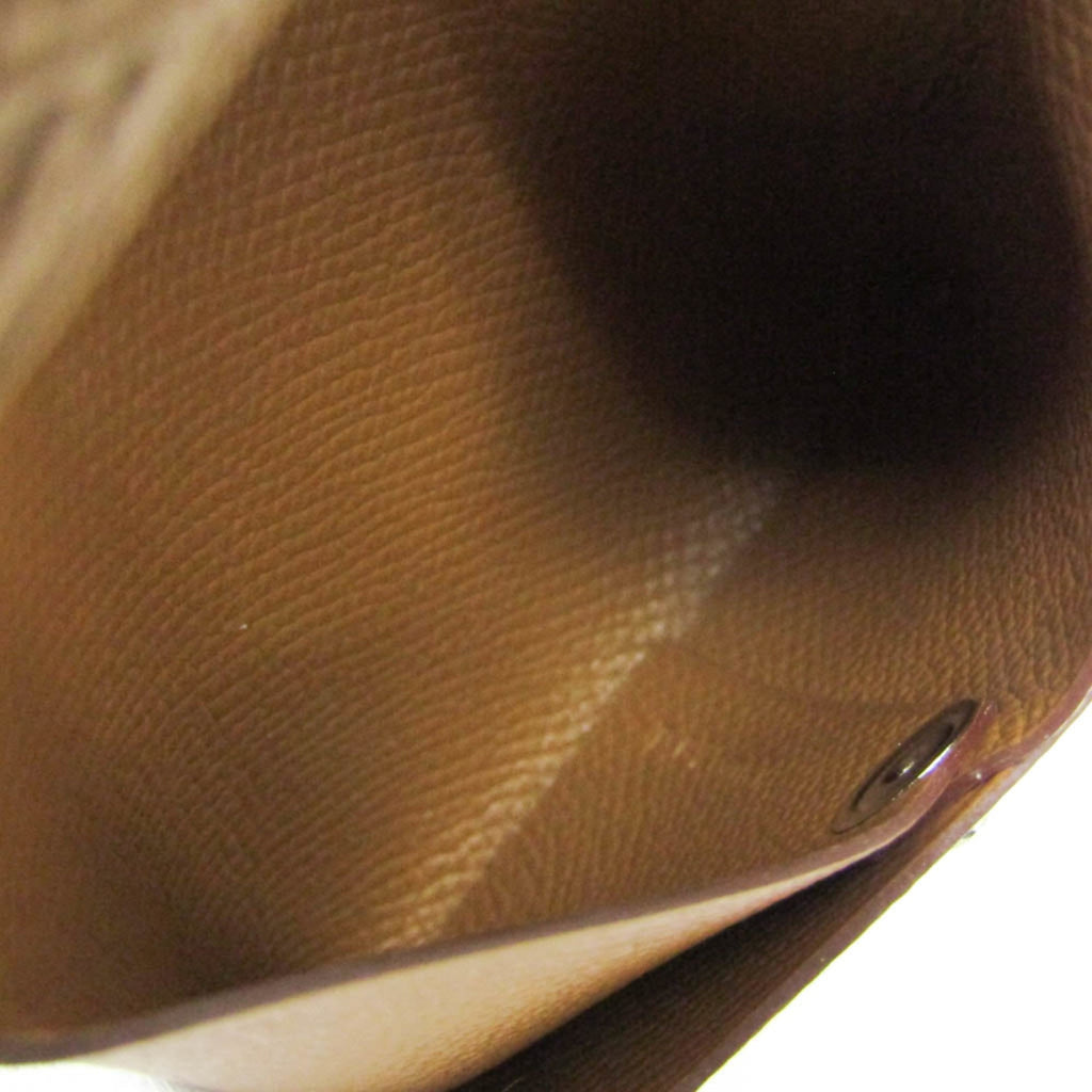 Hermes Bastia Men,Women Epsom Leather Coin Purse/coin Case Brown