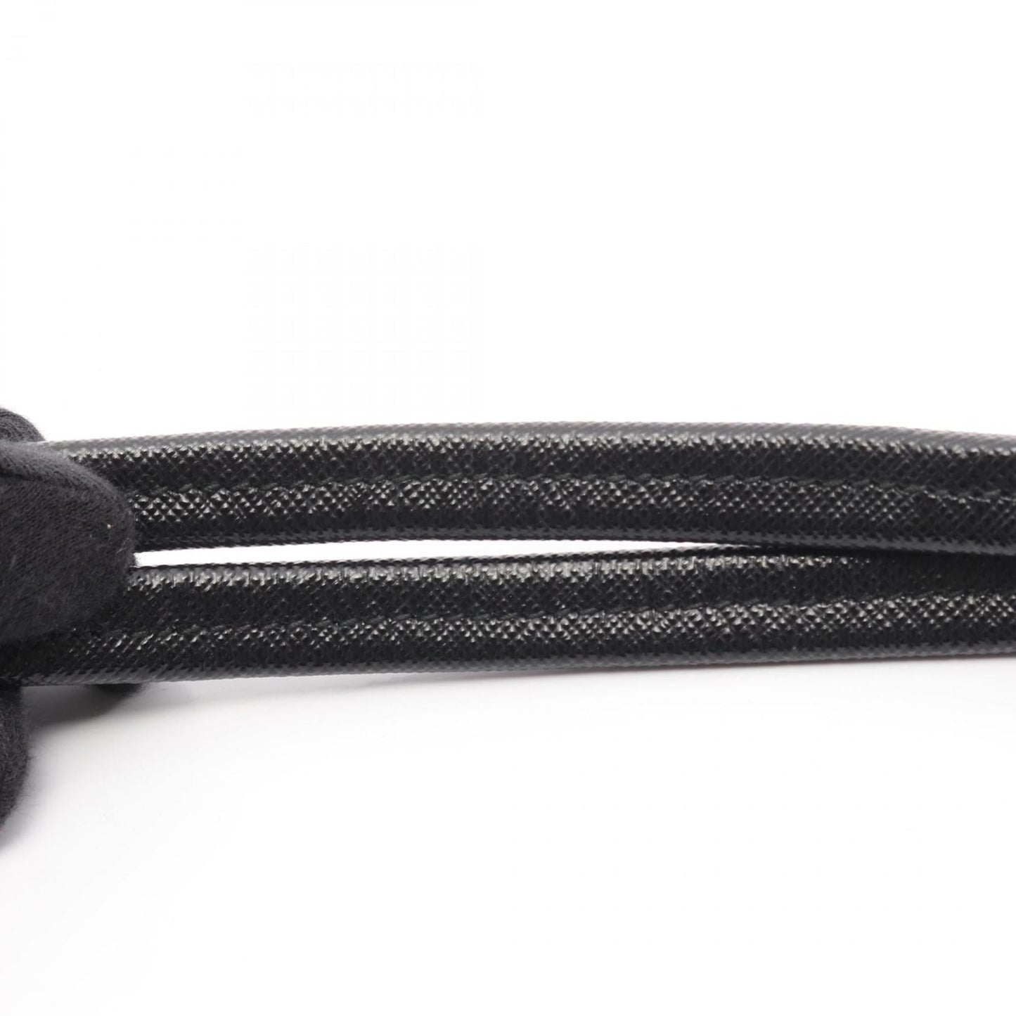 Prada TESSUTO IMPUNTU Tote Bag in Nylon and Saffiano Leather, Black, Women's, 1BG740