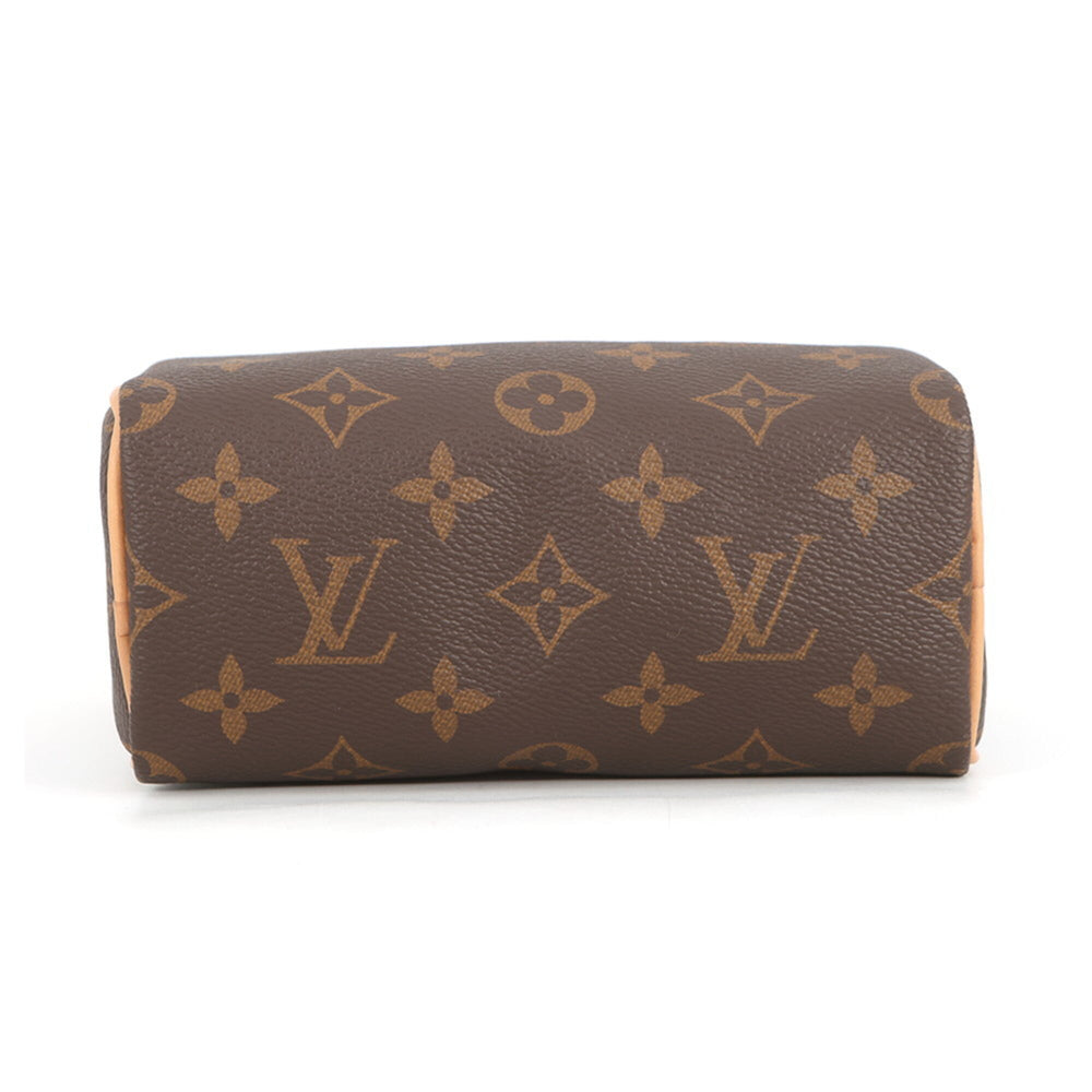 Louis Vuitton handbag Monogram Nano Speedy M81085 LOUIS VUITTON 2-way shoulder bag for women — Like New