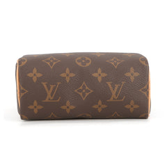 Louis Vuitton handbag Monogram Nano Speedy M81085 LOUIS VUITTON 2-way shoulder bag for women — Like New