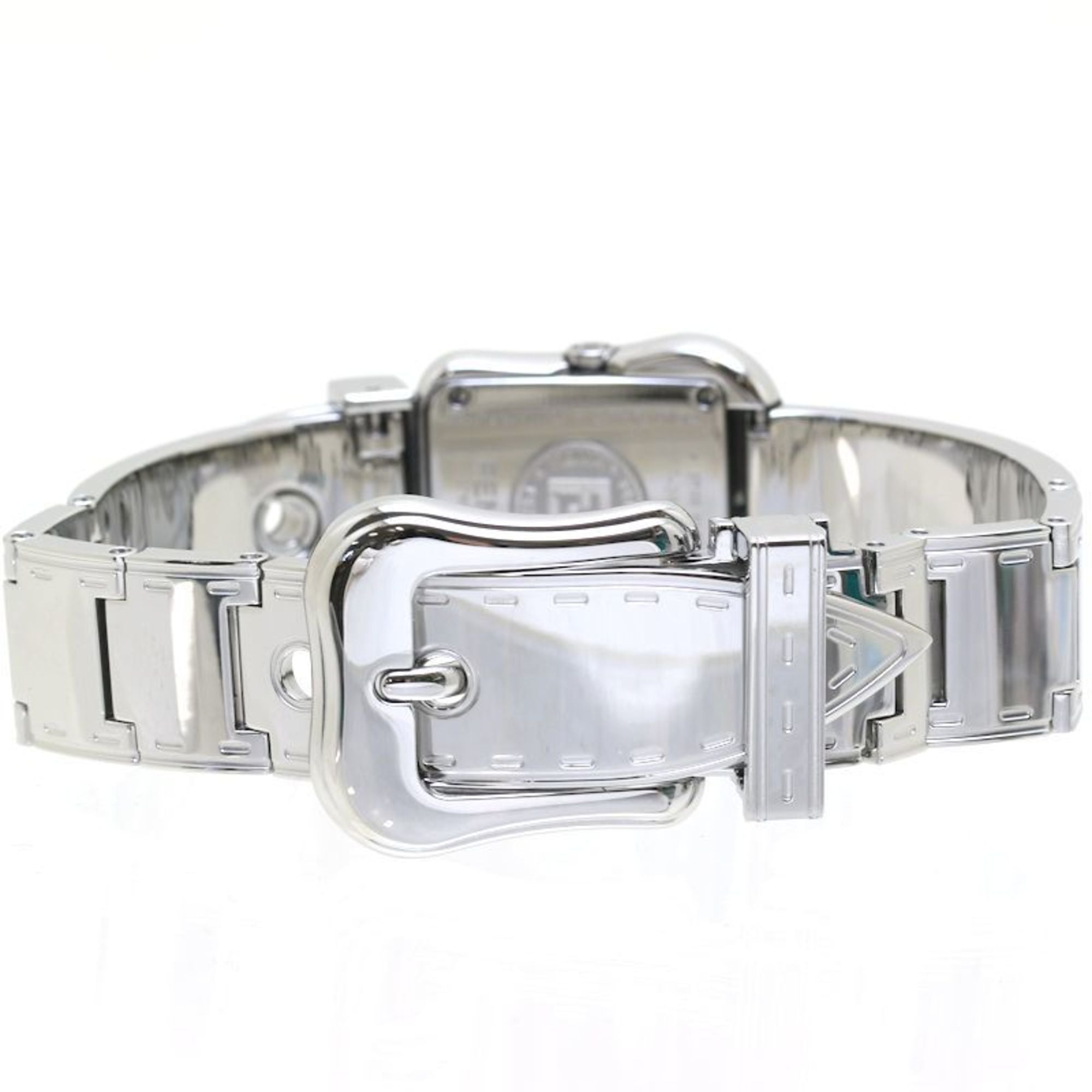 FENDI B-FENDI 3800L Diamond Stainless Steel Ladies Watch 39776 — Very Good