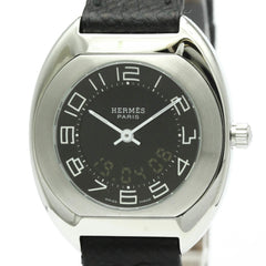 HERMES Espace Stainless Steel Quartz Ladies Watch ES1.210 Polished — Very Good