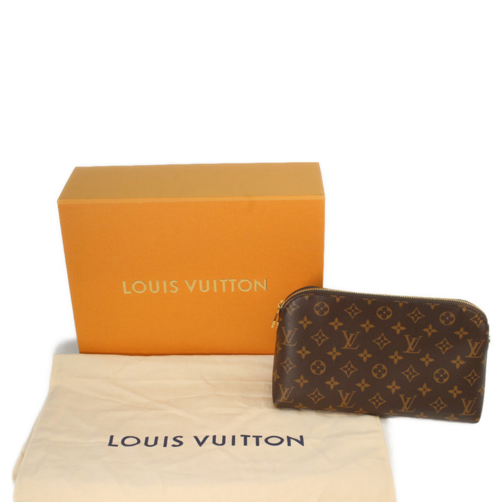 LOUIS VUITTON M15208 Monogram Evermore PM Shoulder Bag, Brown with Gold Hardware, Women's — Like New