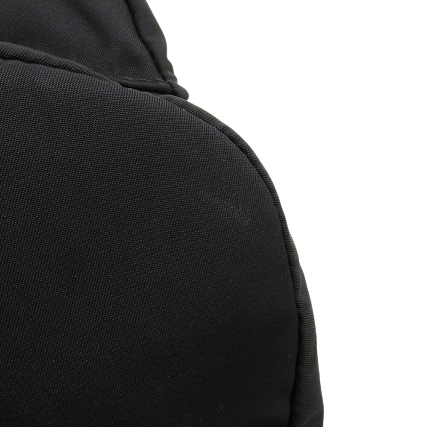 Prada 2VZ034 Backpack in Black Nylon with Triangular Plate