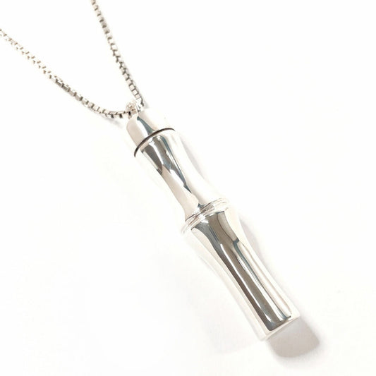 GUCCI Bamboo Necklace in Sterling Silver, Unisex