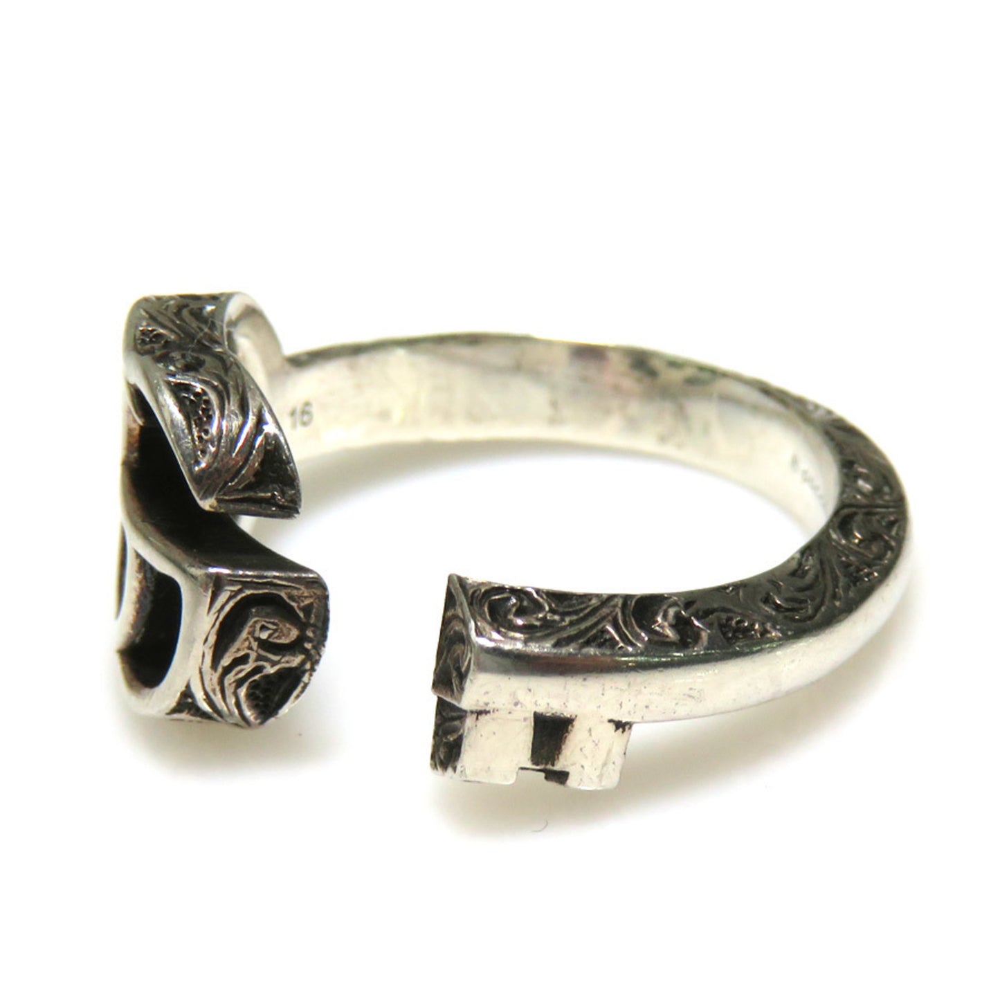 Gucci GUCCI Ring Silver 925 Men's h31055g