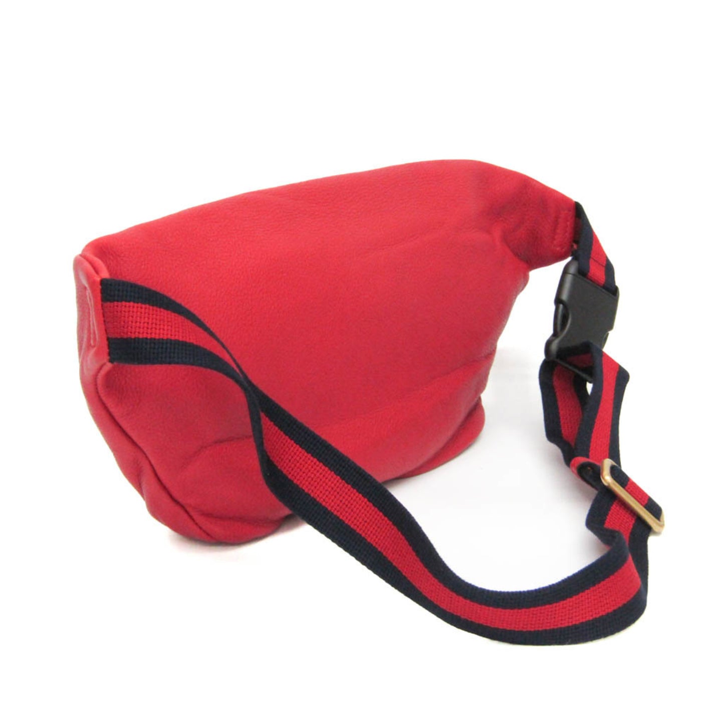 Gucci Logo Print 530412 Men,Women Leather Fanny Pack,Sling Bag Multi-color,Red Color