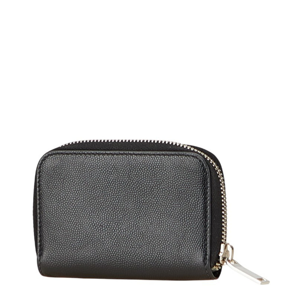 Saint Laurent 506522 Women's Leather Coin Purse/coin Case Black