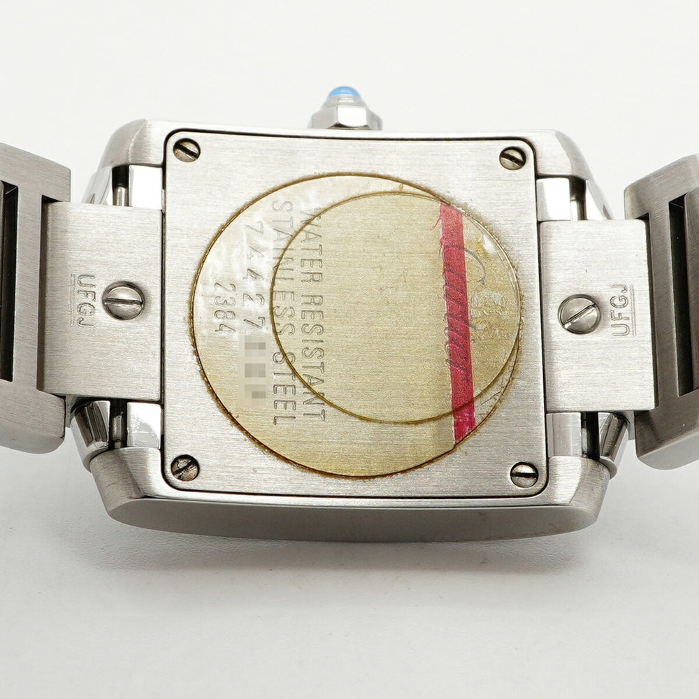 Cartier Tank Française SM W51008Q3 Ivory Dial Women's Watch — Good