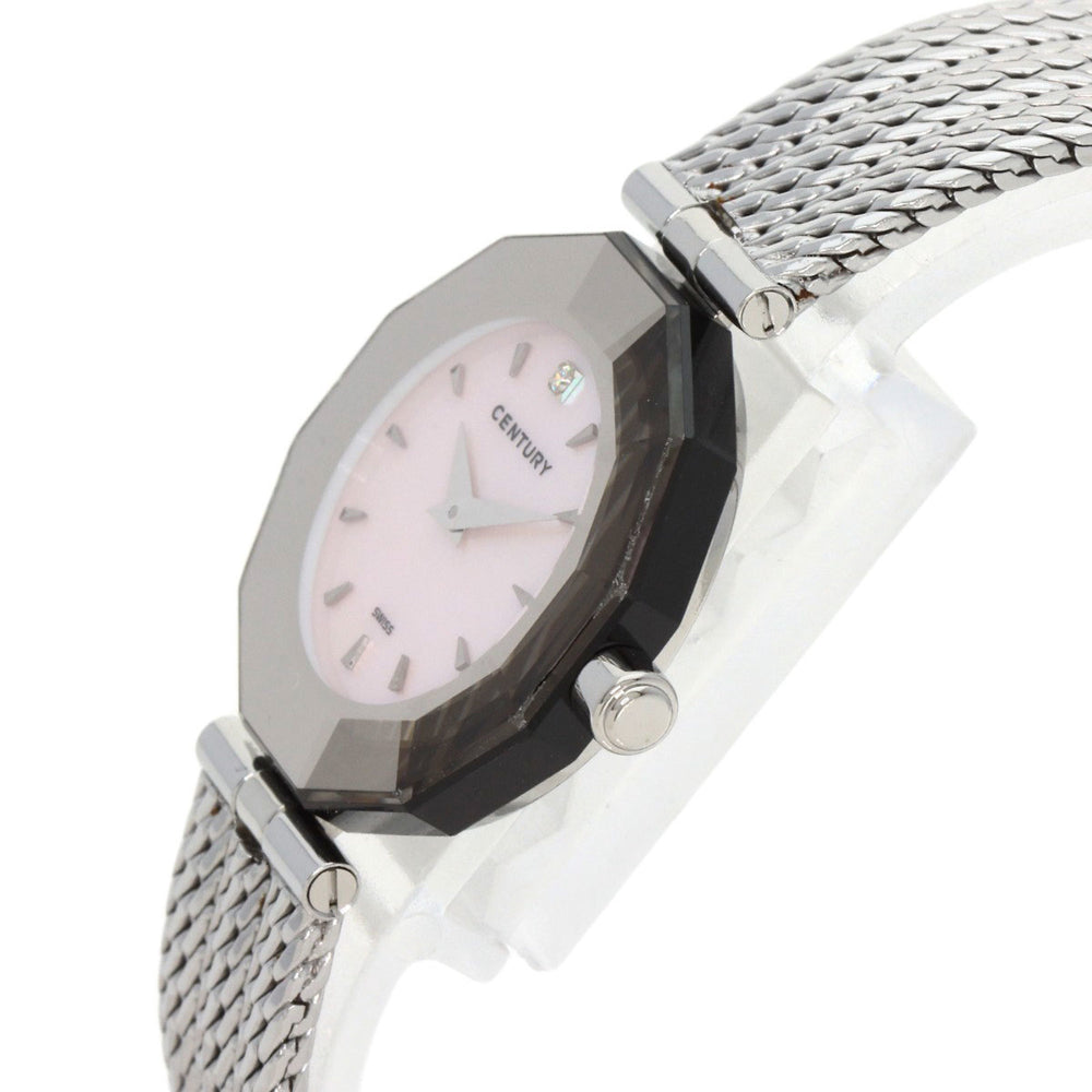 Century Primetime Watch Stainless Steel SS Ladies CENTURY — Very Good