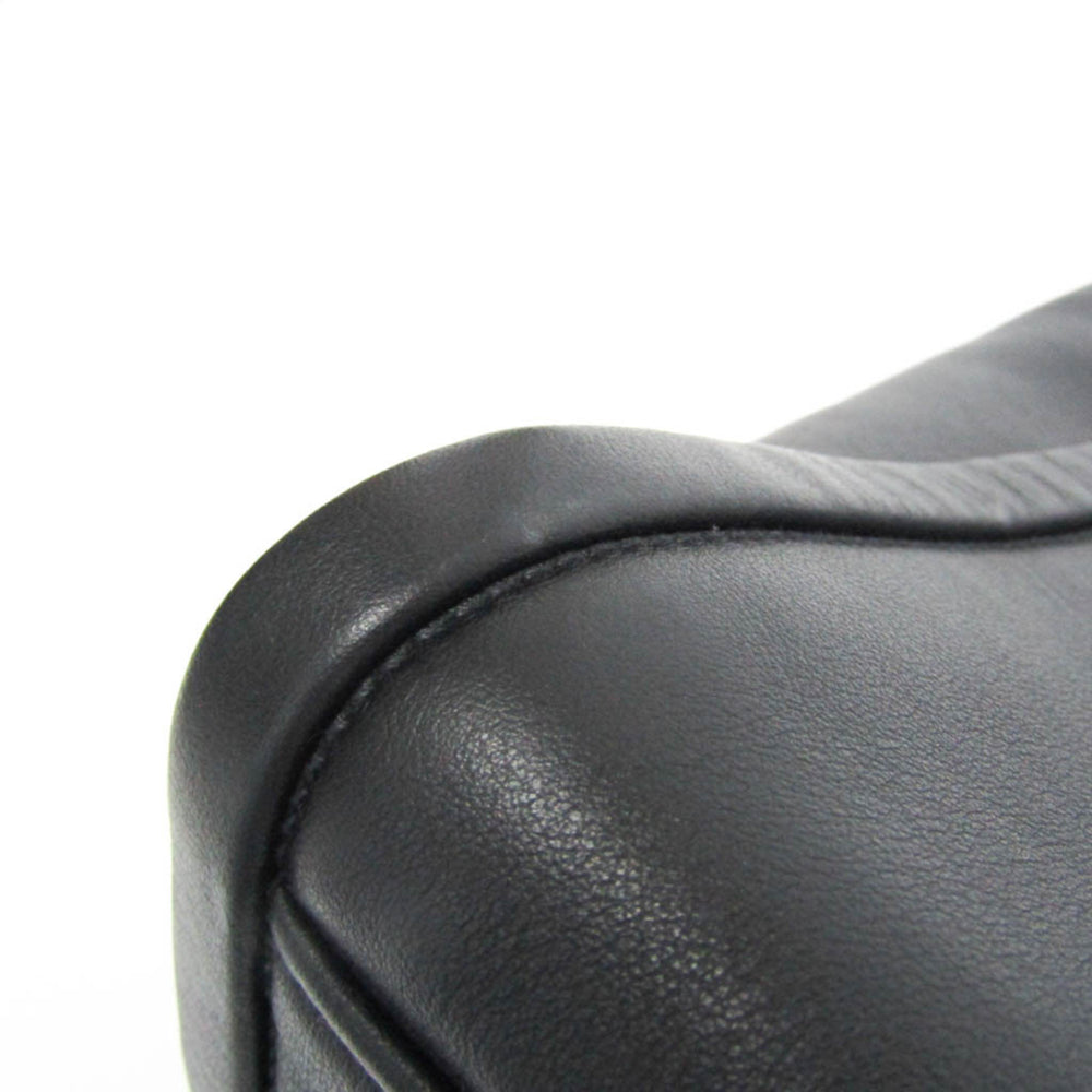 Prada GRACE LUX 1BA183 Women's Leather Shoulder Bag,Tote Bag Black — Like New